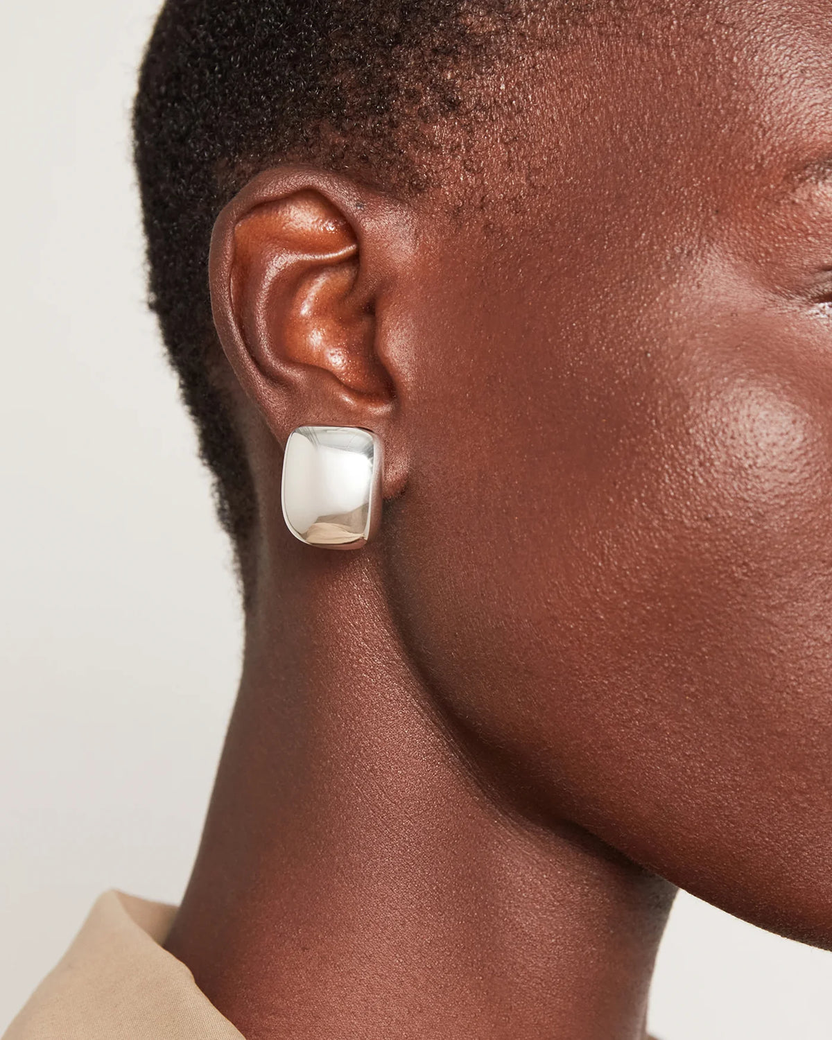 LEO BOUTIQUE Small Tate Earring | Silver JENNY BIRD 