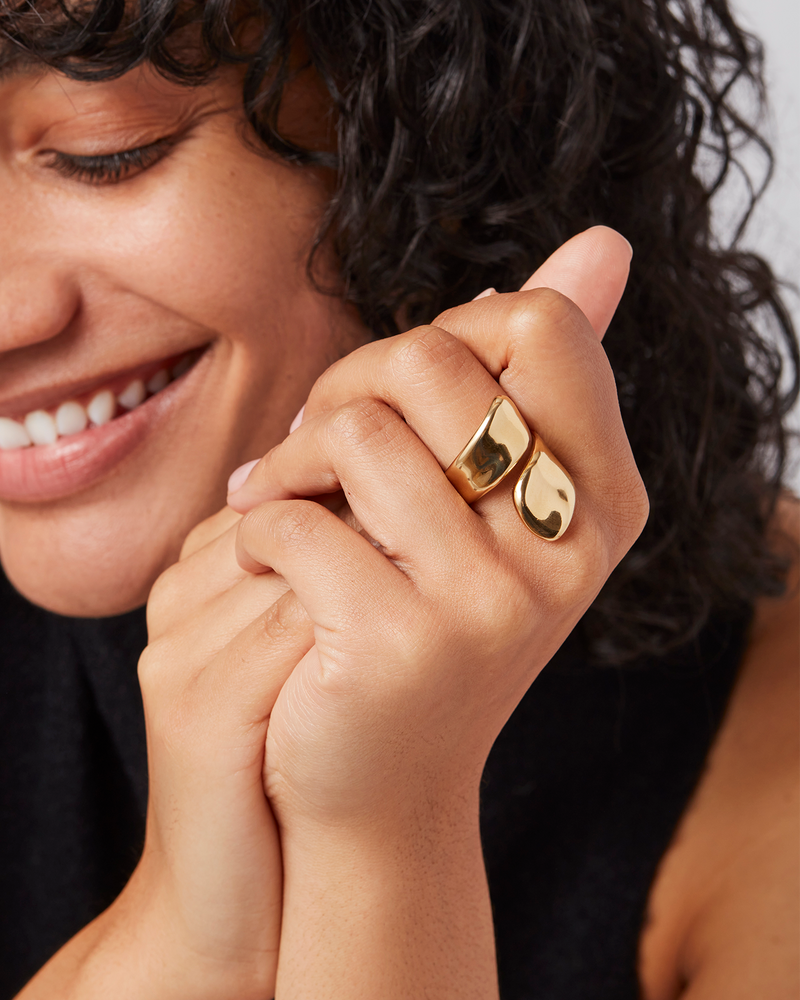 LEO BOUTIQUE Solene Ring | Gold JENNY BIRD 