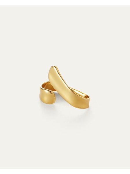 JENNY BIRD Solene Double Ring | Gold LEO BOUTIQUE