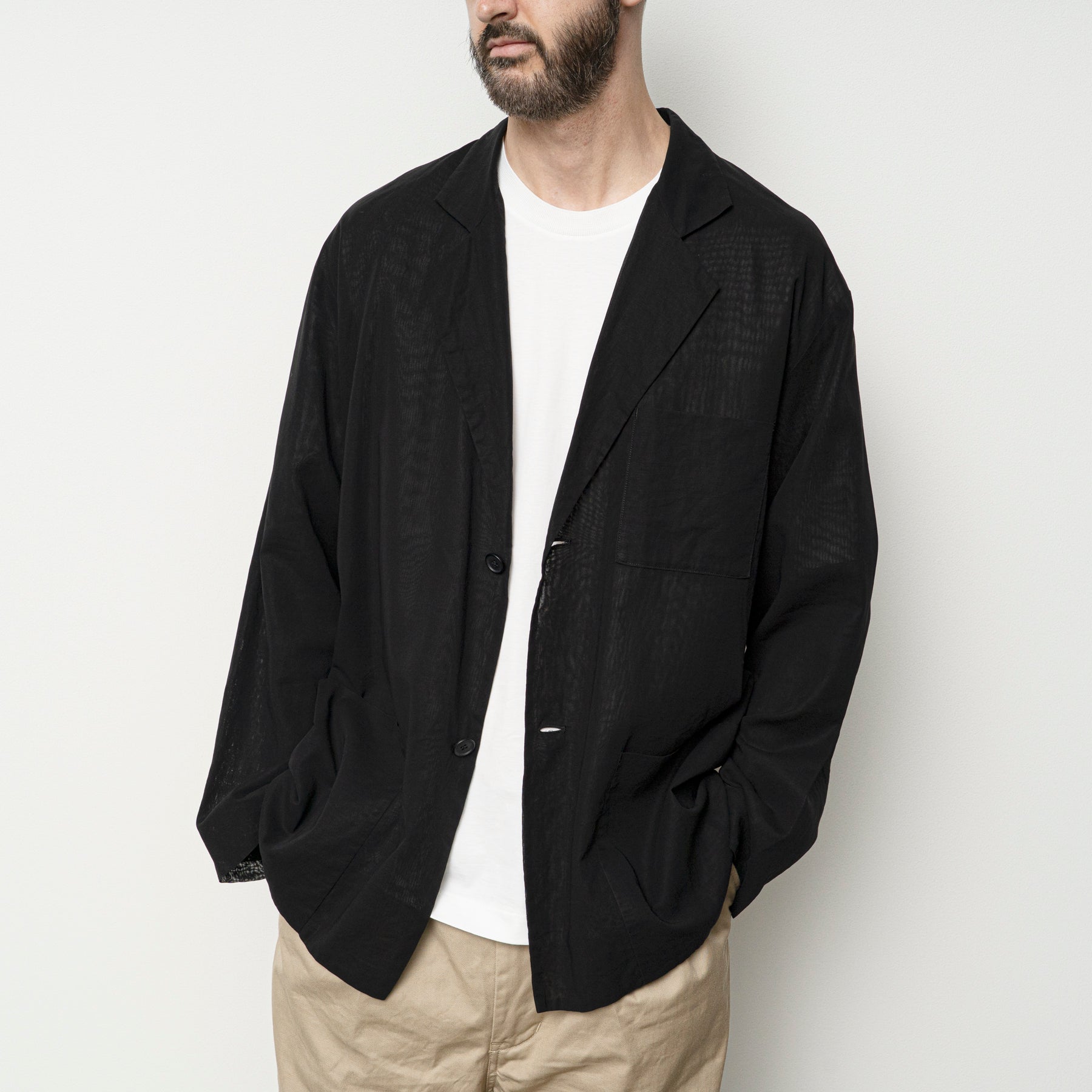 STILL BY HAND Airy 2B Jacket | Black LEO BOUTIQUE