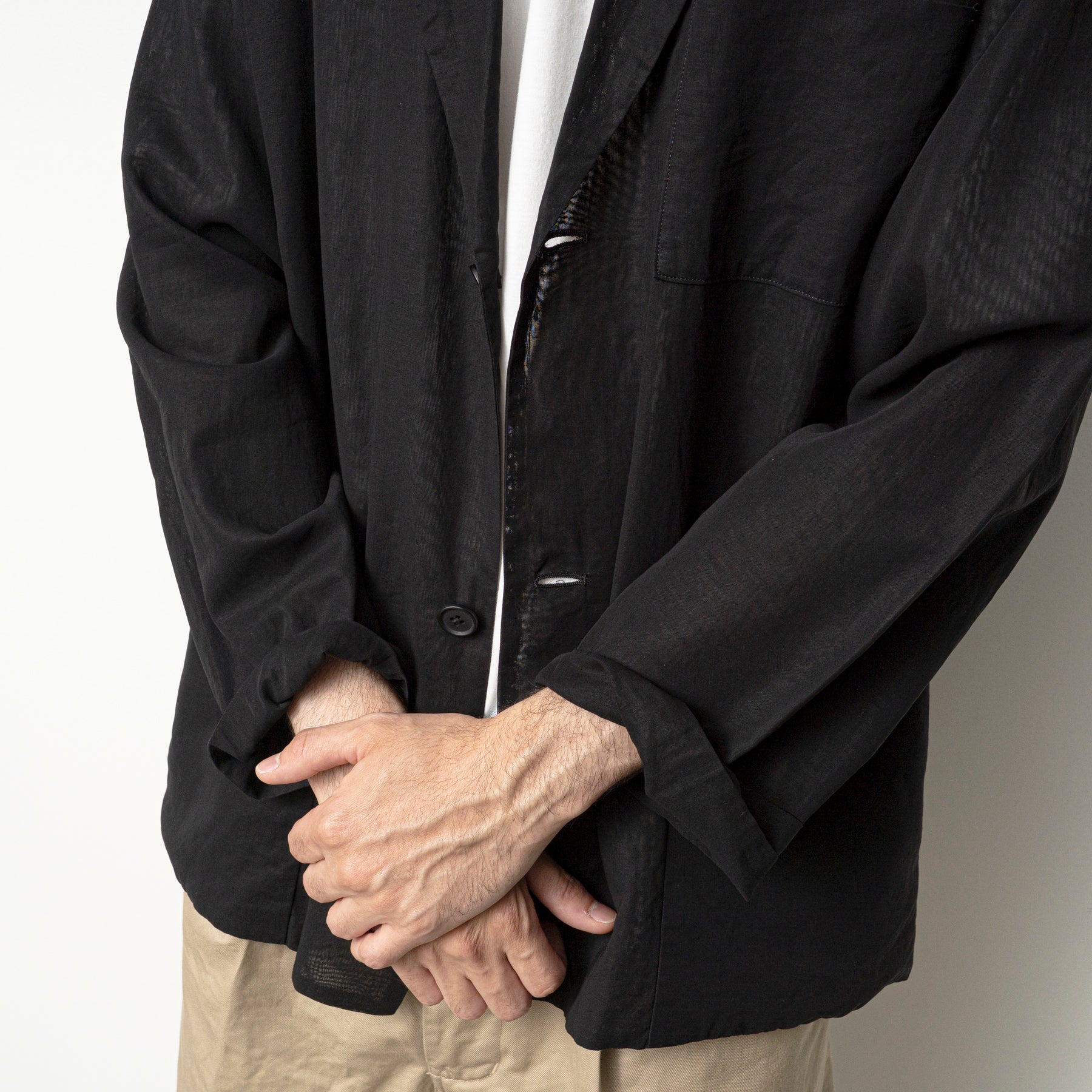 STILL BY HAND Airy 2B Jacket | Black LEO BOUTIQUE