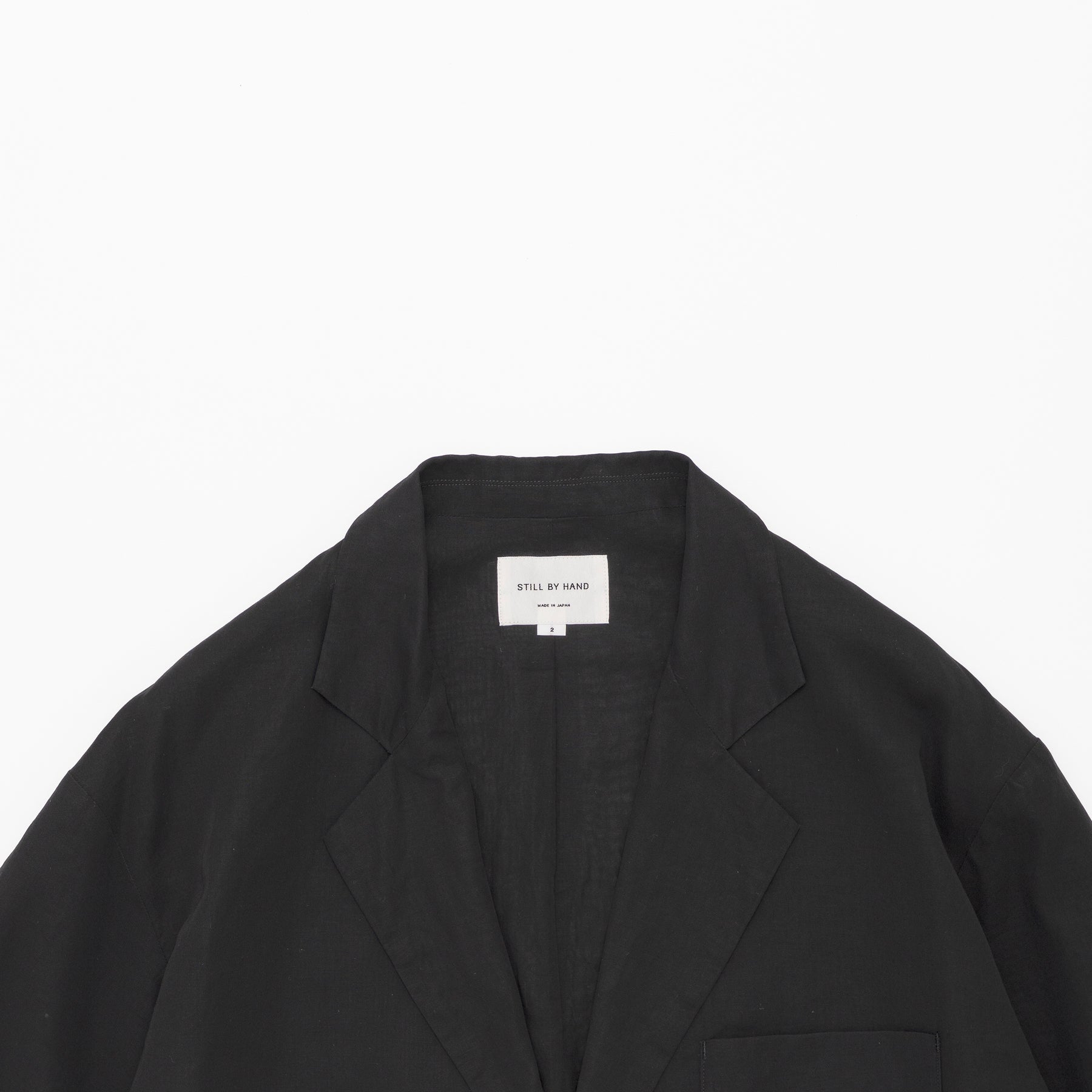 STILL BY HAND Airy 2B Jacket | Black LEO BOUTIQUE