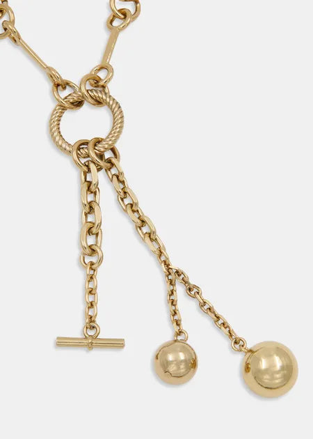 ESSENTIEL ANTWERP Karobi Chain necklace | Gold LEO BOUTIQUE