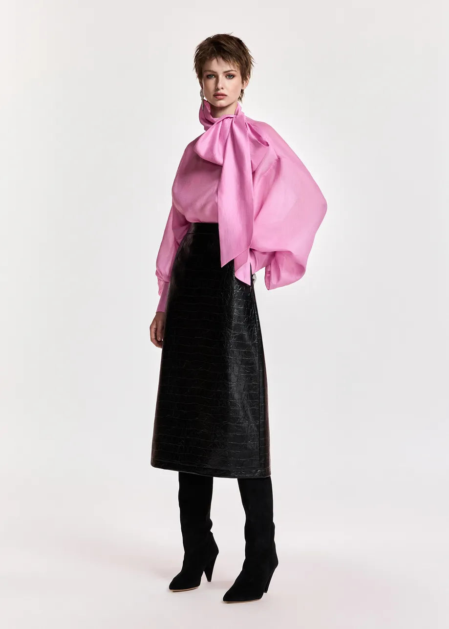 ESSENTIEL ANTWERP Kind Faux Leather Skirt | Black LEO BOUTIQUE