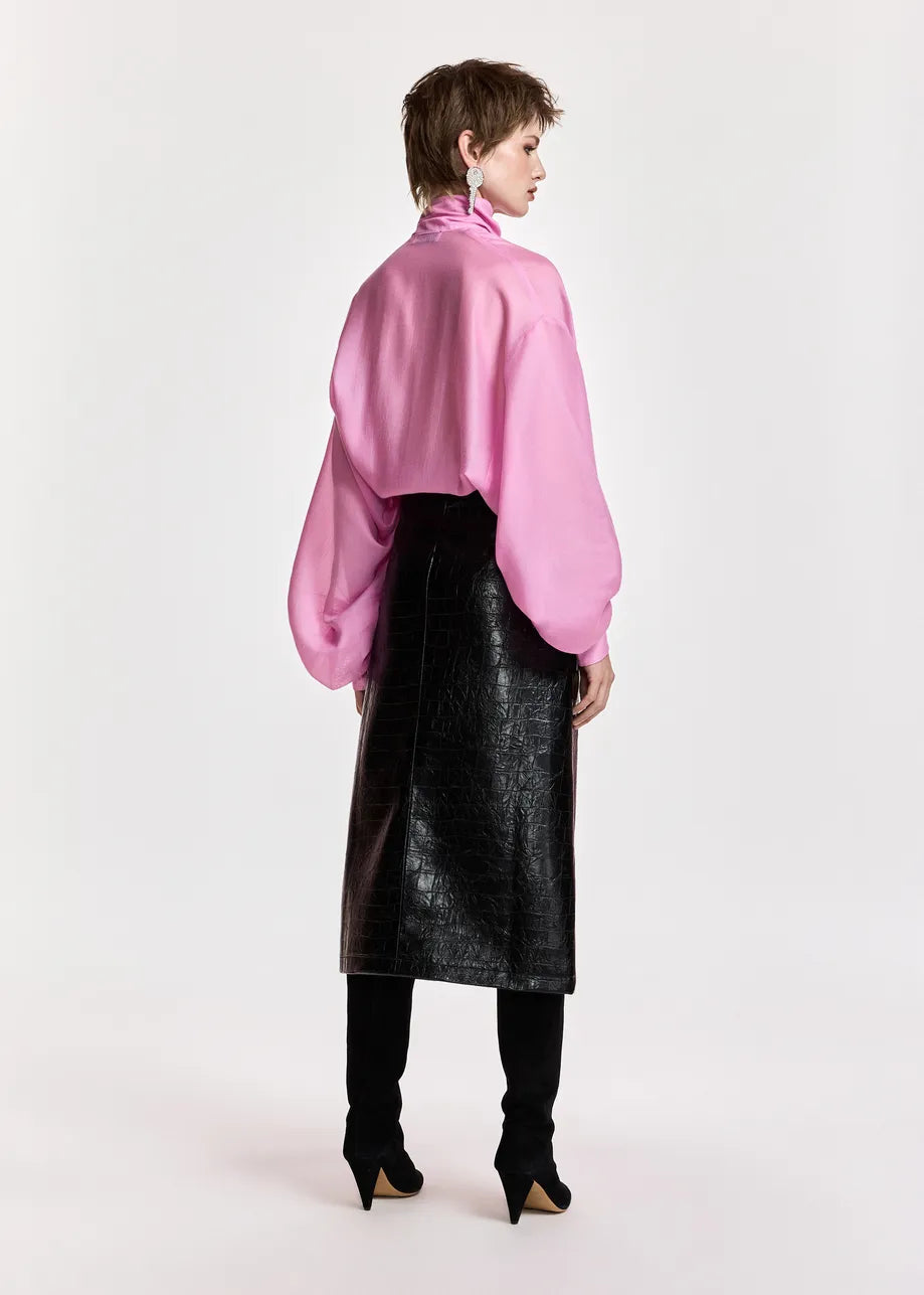 ESSENTIEL ANTWERP Kind Faux Leather Skirt | Black LEO BOUTIQUE