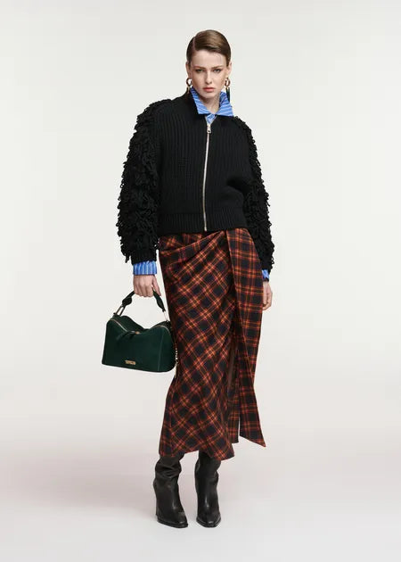 ESSENTIEL ANTWERP Klush Knit Jacket | Black LEO BOUTIQUE