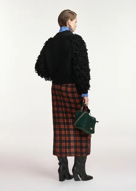 ESSENTIEL ANTWERP Klush Knit Jacket | Black LEO BOUTIQUE