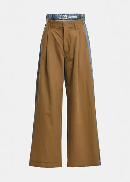 LEO BOUTIQUE Krisp Fabric Mixed Jeans | Camel Club ESSENTIEL ANTWERP