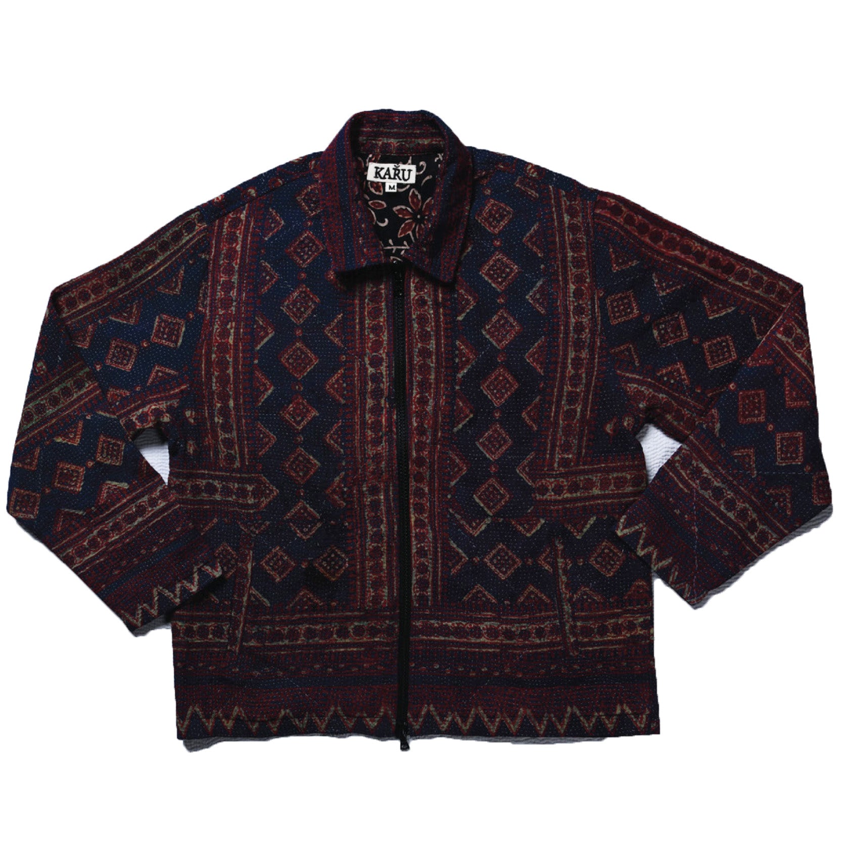 Karu Research Vintage Kantha Work Jacket Leo Boutique
