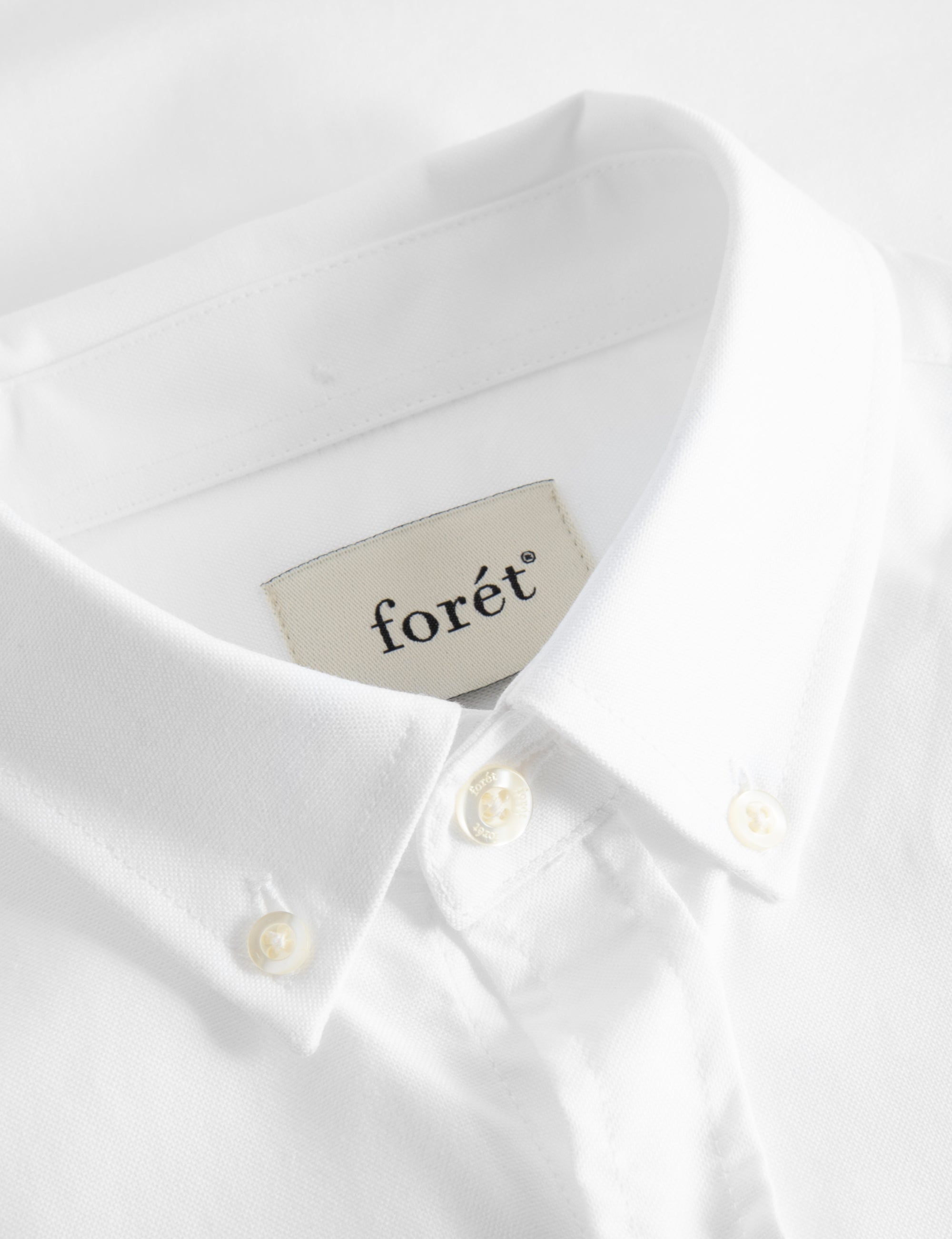 FORET Life Shirt White LEO BOUTIQUE