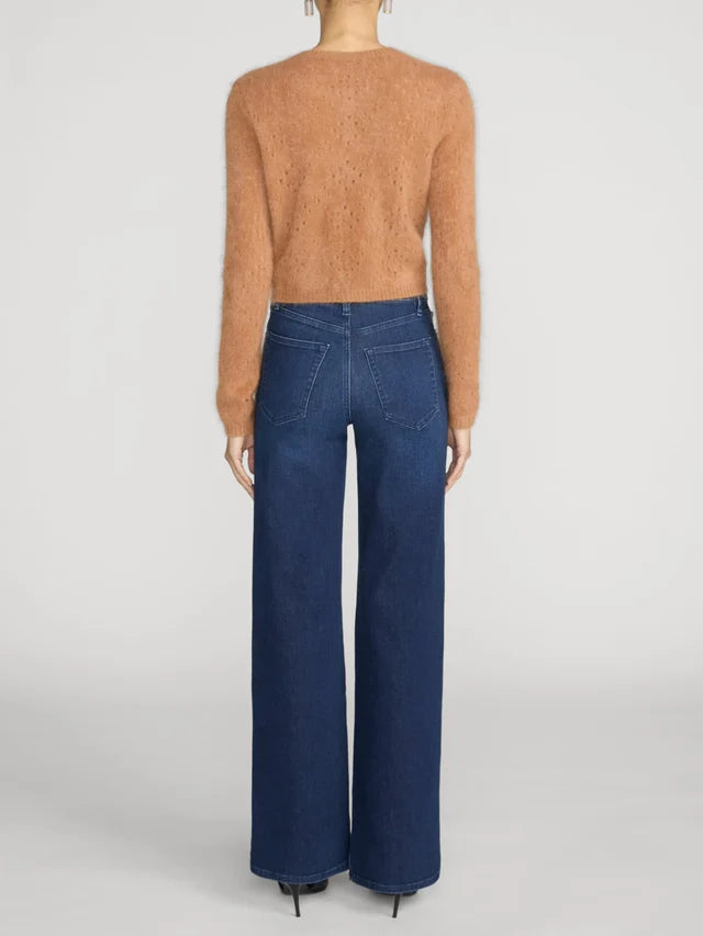 LEO BOUTIQUE Le Slim Palazzo | Ultraviolet FRAME DENIM