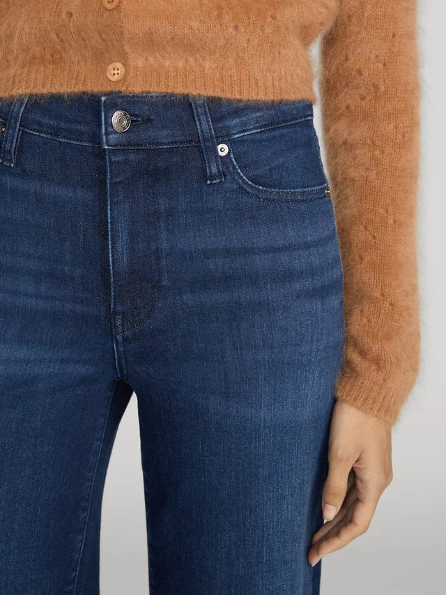 LEO BOUTIQUE Le Slim Palazzo | Ultraviolet FRAME DENIM