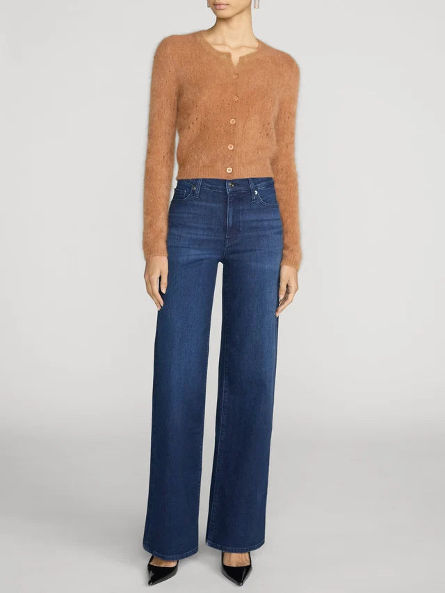 LEO BOUTIQUE Le Slim Palazzo | Ultraviolet FRAME DENIM