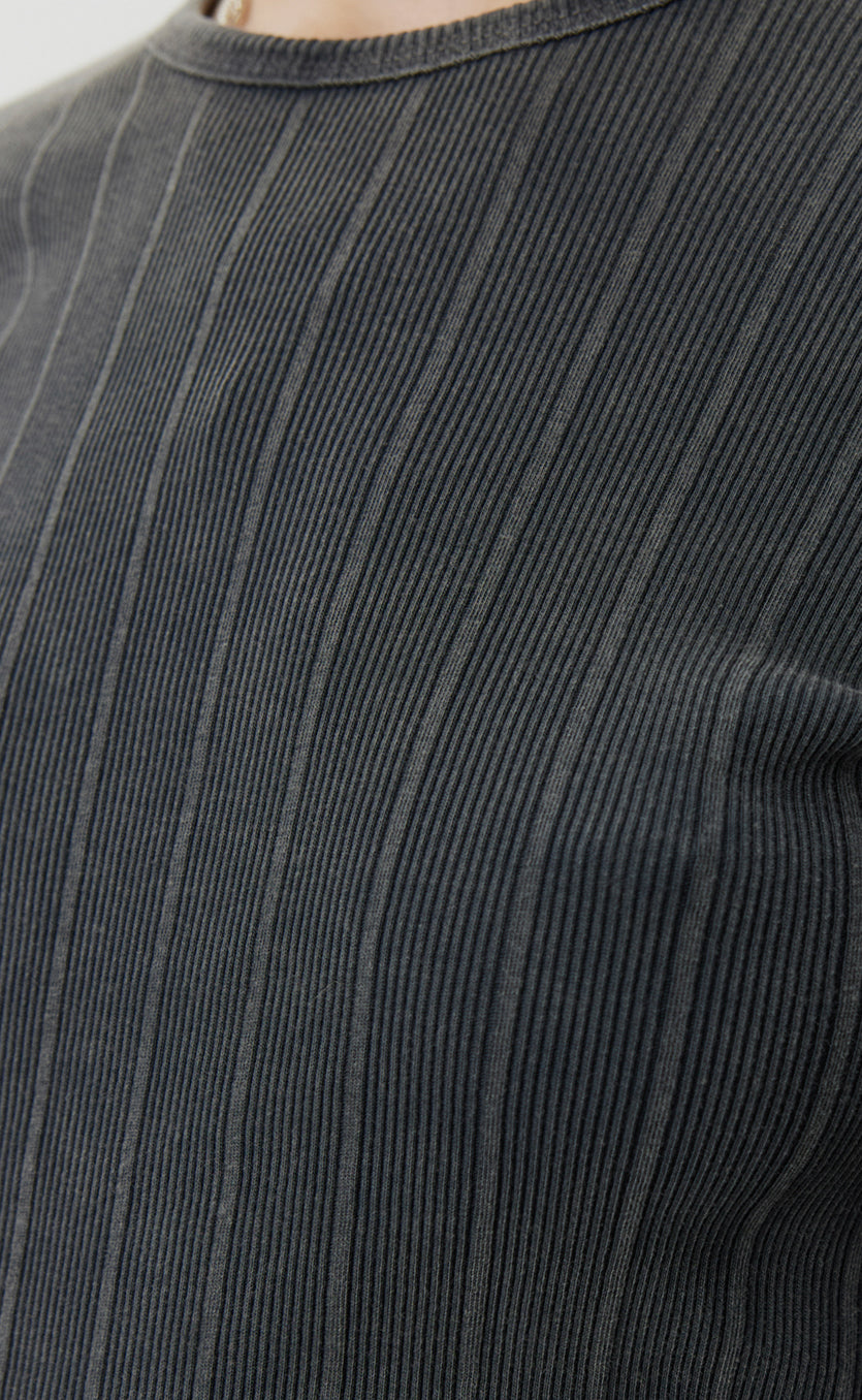 MFPEN L/S Ribbed Tee | Washed Graphite LEO BOUTIQUE