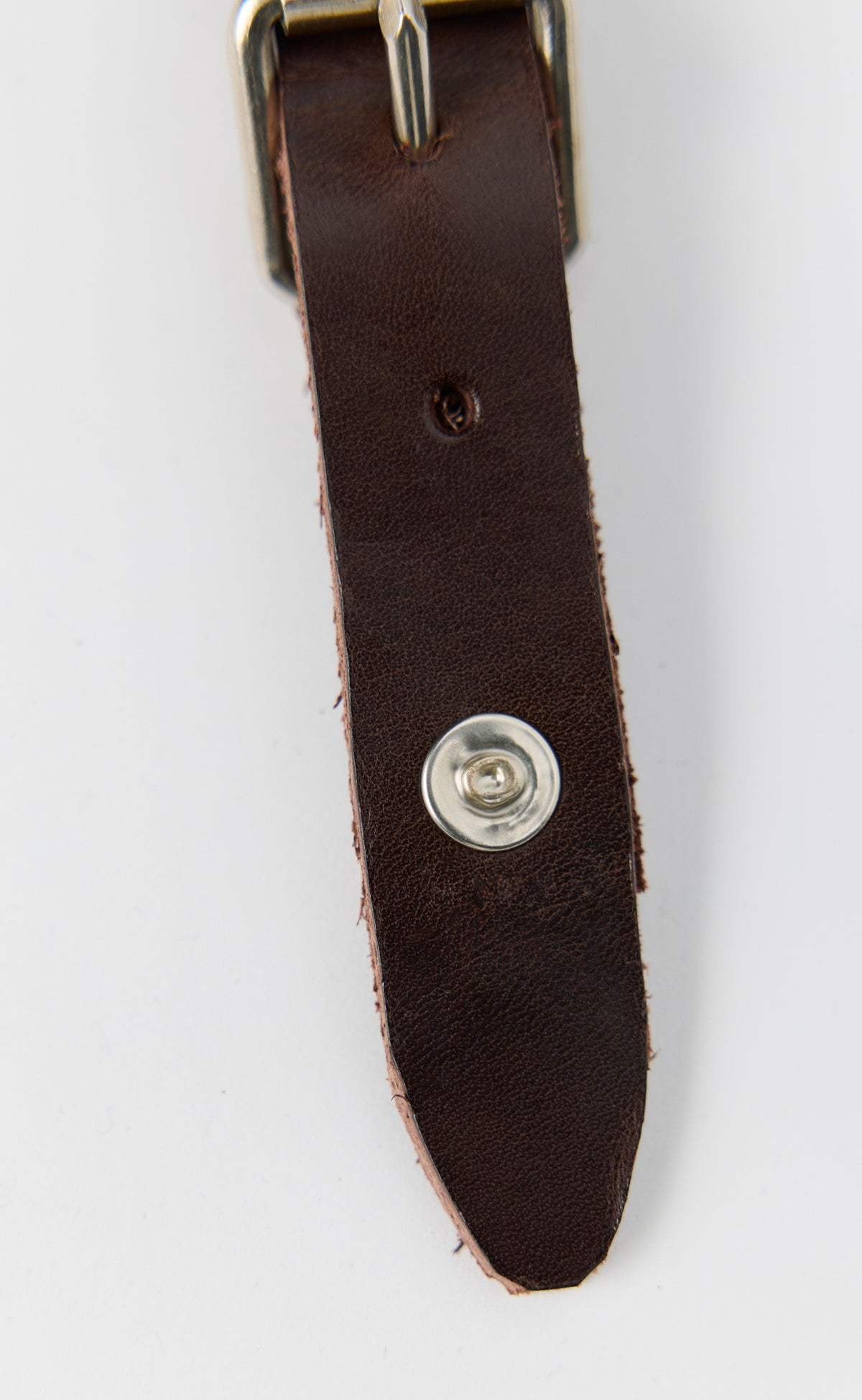 MFPEN Leather Key Charm | Brown LEO BOUTIQUE