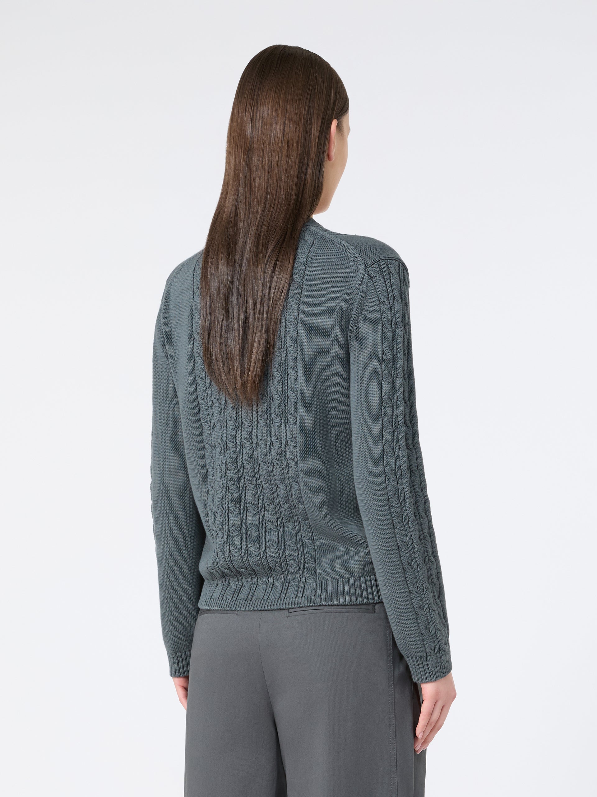 MM by MAX MARA Master Cardigan | Gray LEO BOUTIQUE