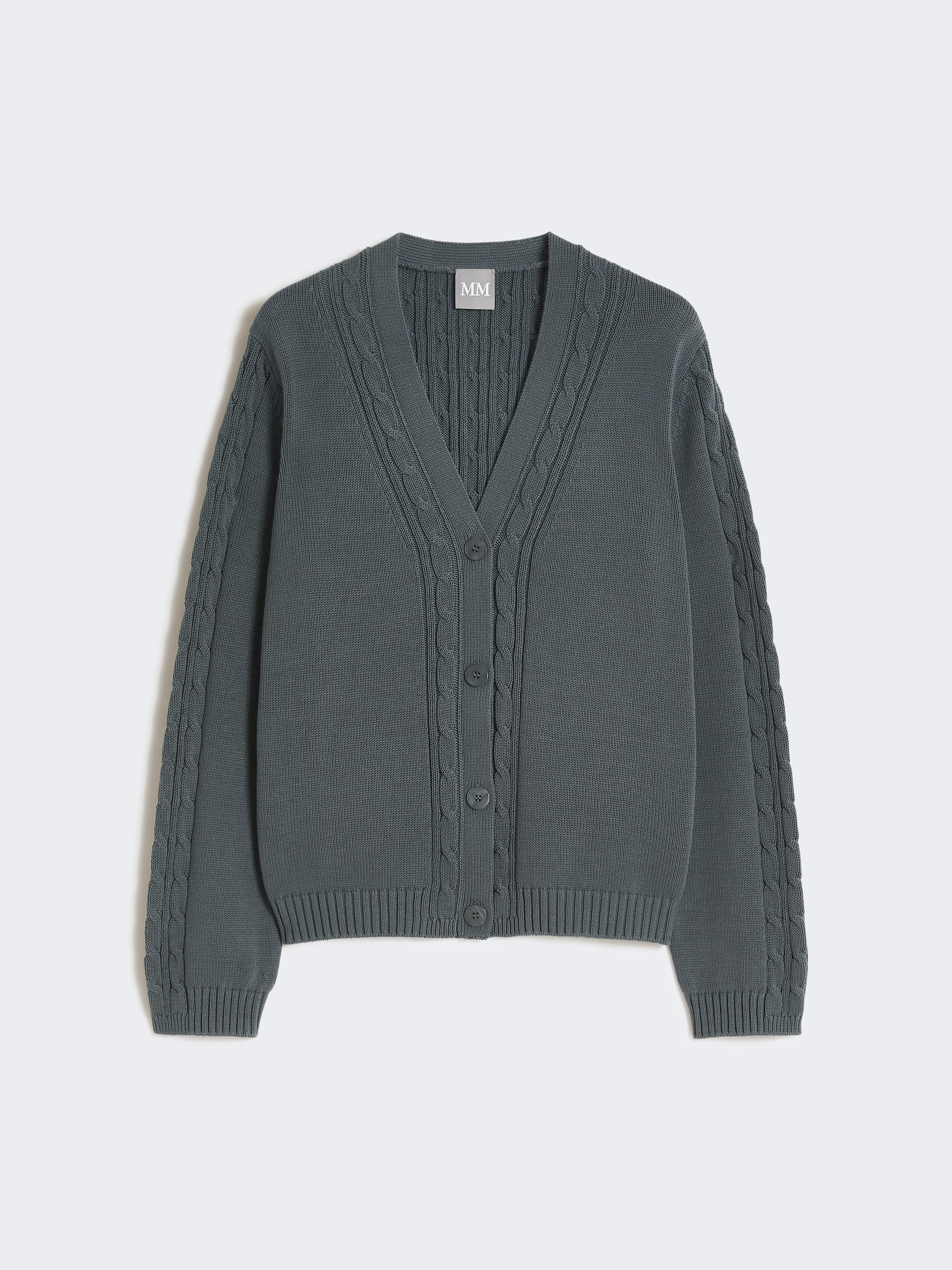 MM by MAX MARA Master Cardigan | Gray LEO BOUTIQUE
