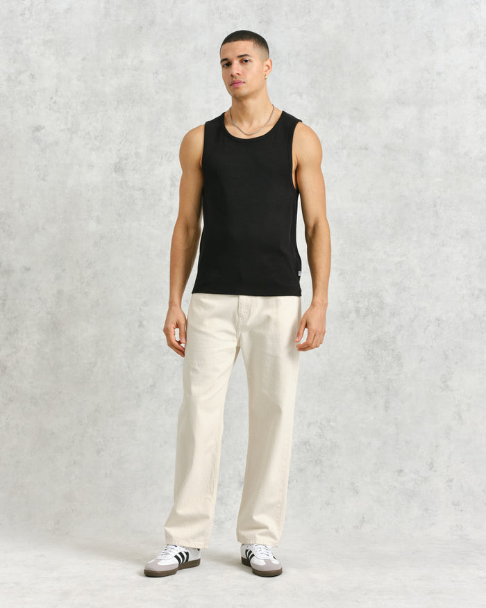 LEO BOUTIQUE Montague Tank | Black WAX LONDON