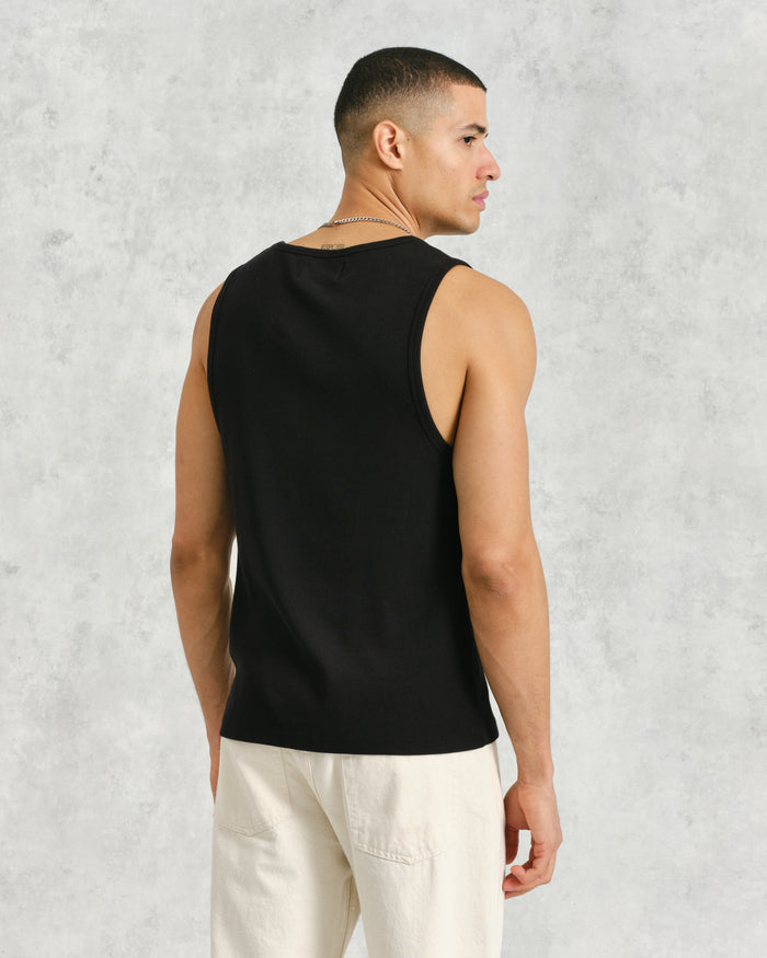 LEO BOUTIQUE Montague Tank | Black WAX LONDON