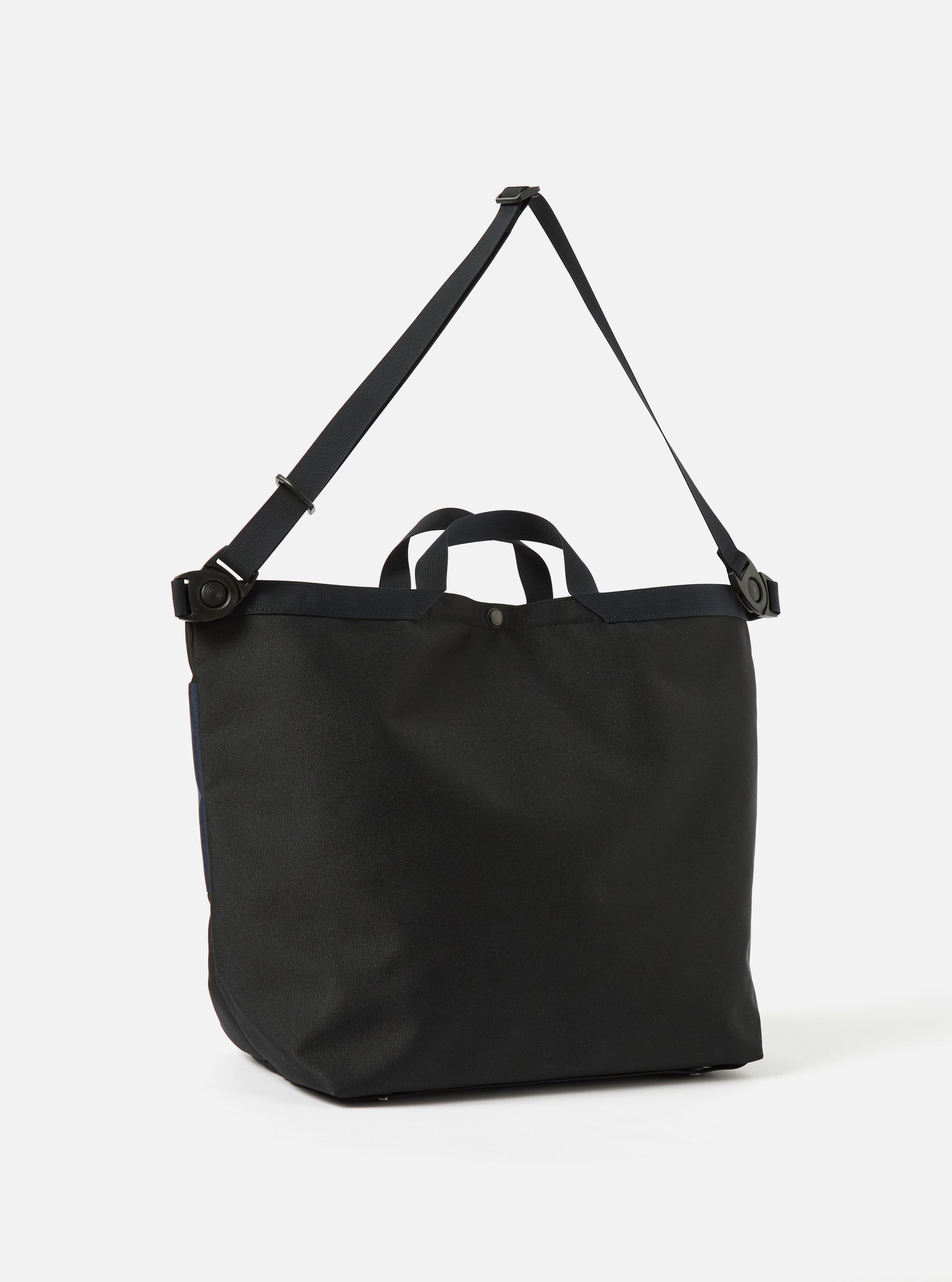 UNIVERSAL WORKS x Master-piece Large Tote Bag | Black LEO BOUTIQUE