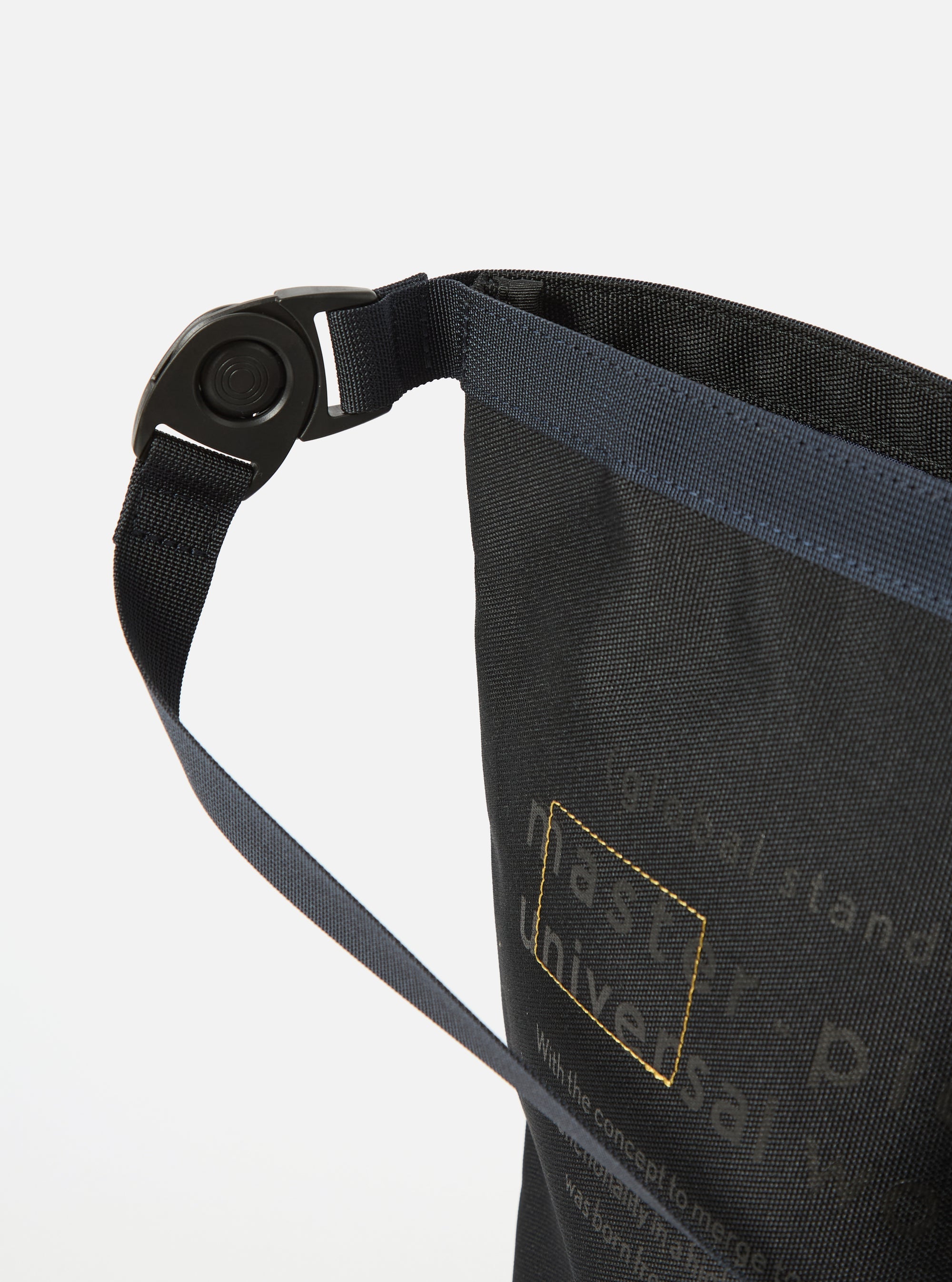 UNIVERSAL WORKS x Master-piece Large Tote Bag | Black LEO BOUTIQUE