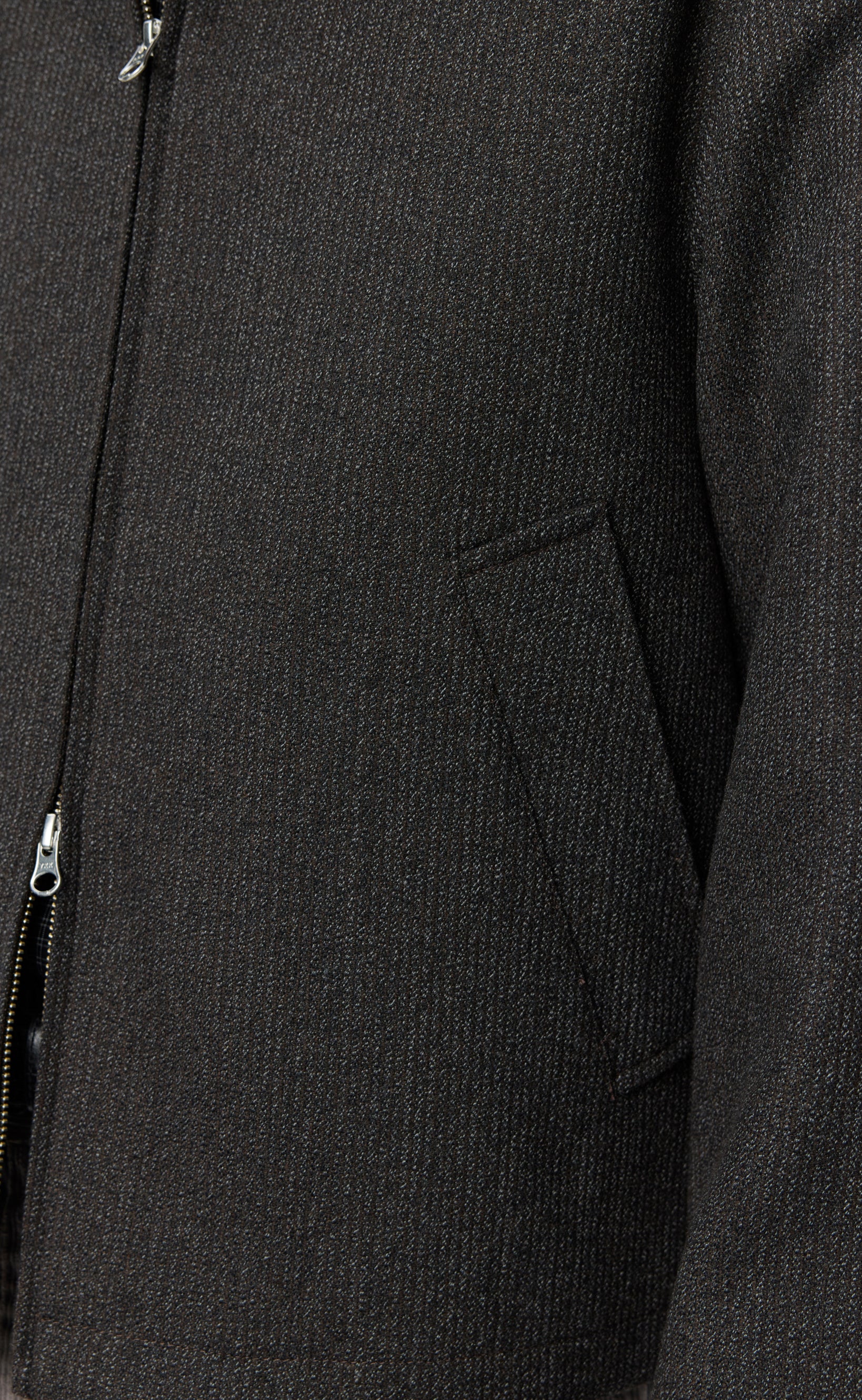 MFPEN Mail Jacket | Brown Melange Stripe LEO BOUTIQUE