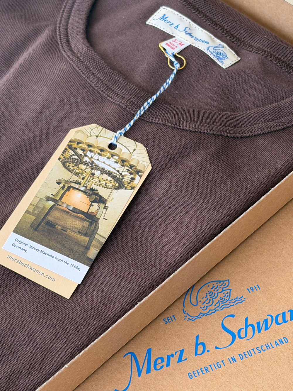 2M15 Vintage Machine Refined Classic Fit T-Shirt | Chocolate