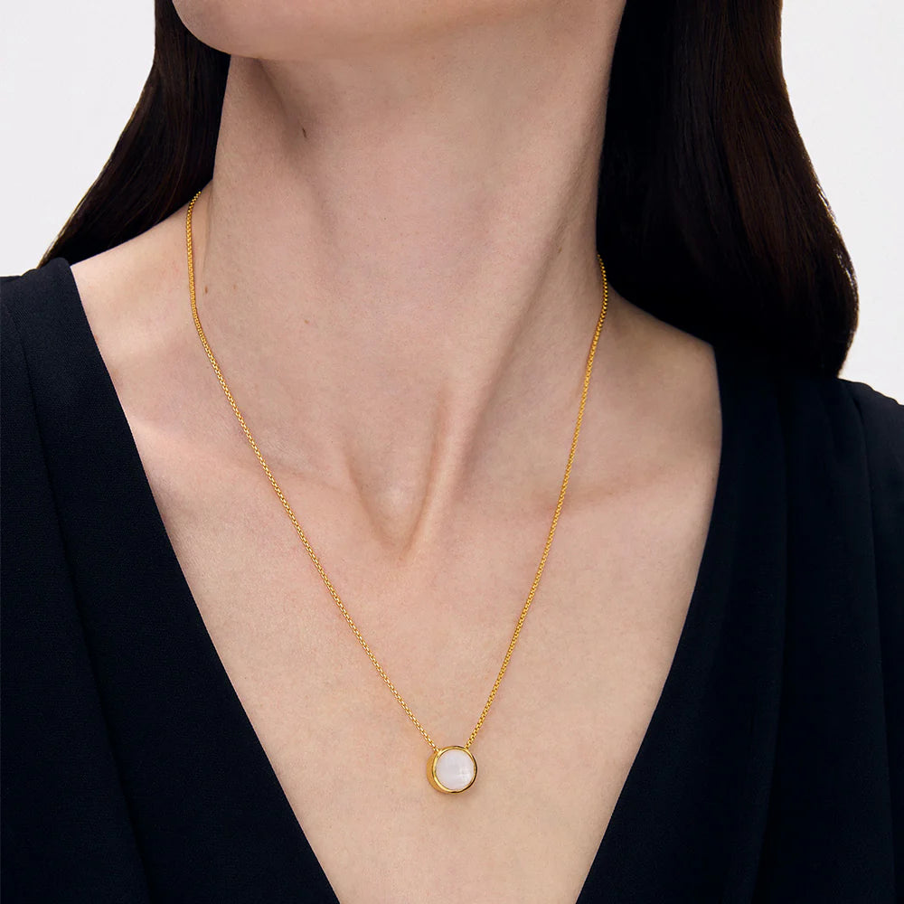 LEO BOUTIQUE Signature Midi Pendant | Iridescent Pearl N120-G-CQD DEAN DAVIDSON