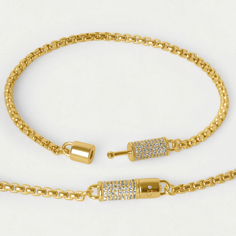 DEAN DAVIDSON Juliette Pave Necklace | Gold/CZ LEO BOUTIQUE