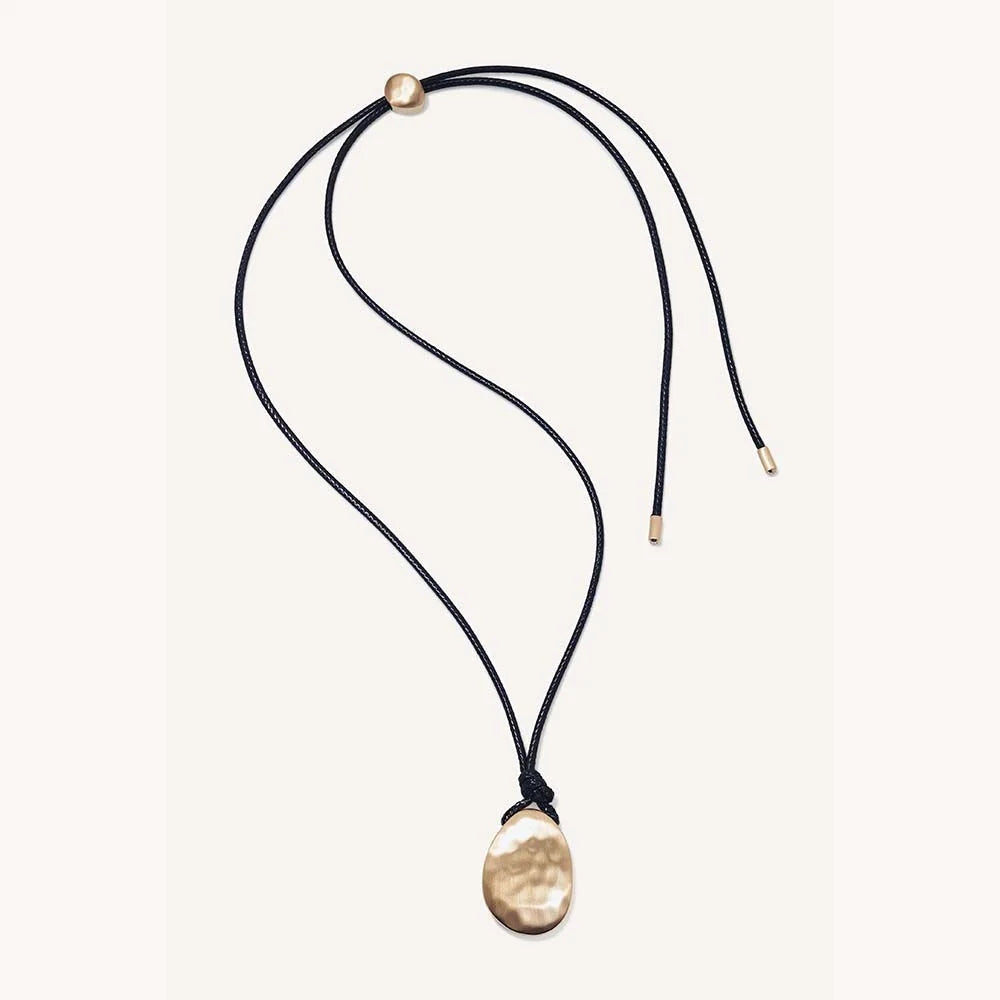 LEO BOUTIQUE Sierra Long Pendant Necklace | Gold N1112-G DEAN DAVIDSON