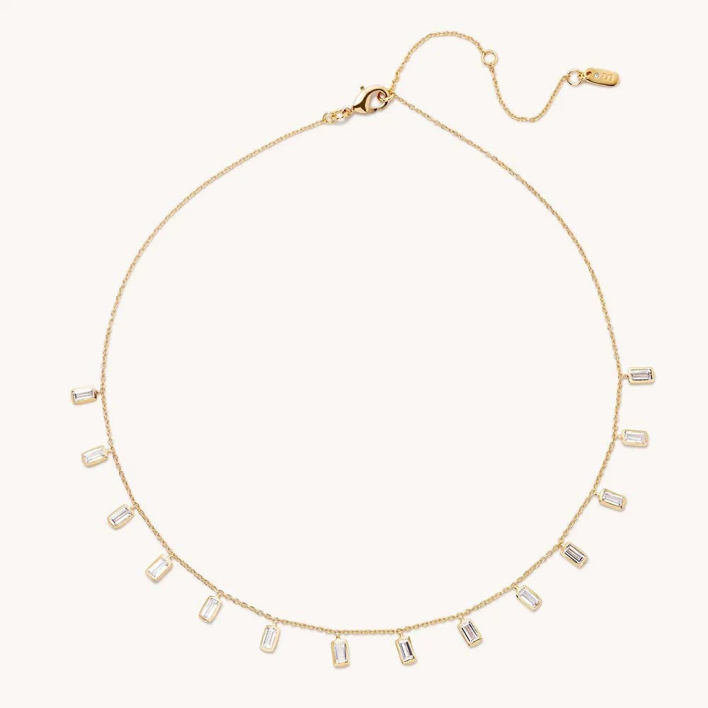 LEO BOUTIQUE Gia Charm Necklace I Silver N1121-G-WTP DEAN DAVIDSON