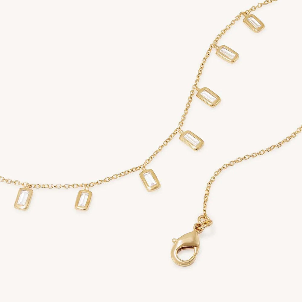 LEO BOUTIQUE Gia Charm Necklace I Silver N1121-G-WTP DEAN DAVIDSON