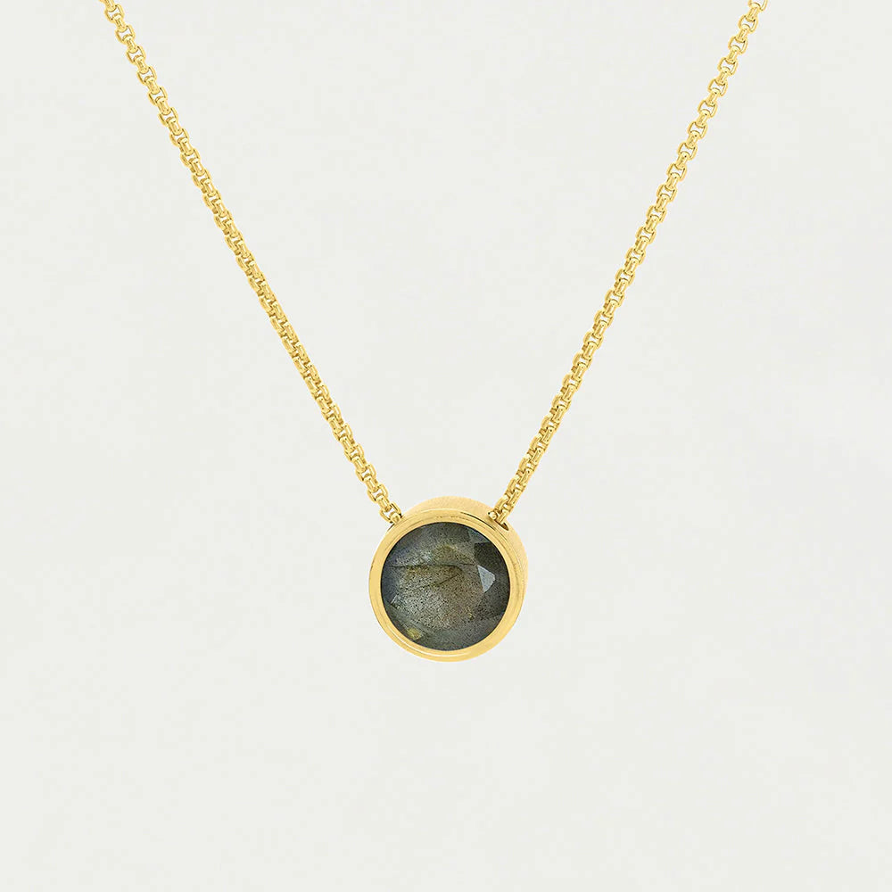 DEAN DAVIDSON Signature Midi Pendant | Gold/Labradorite LEO BOUTIQUE