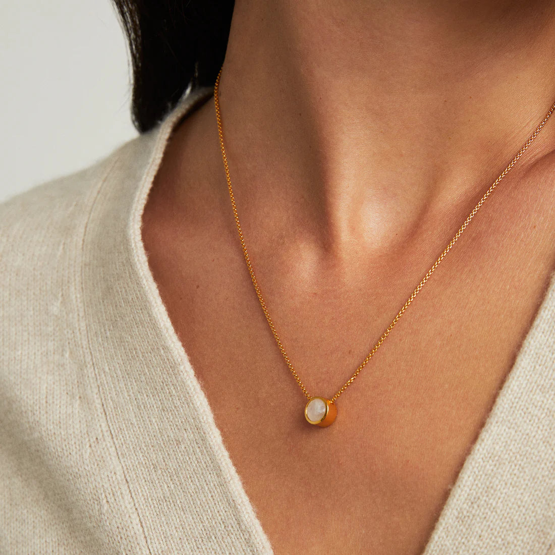 Signature Midi Pendent | Gold N120-G