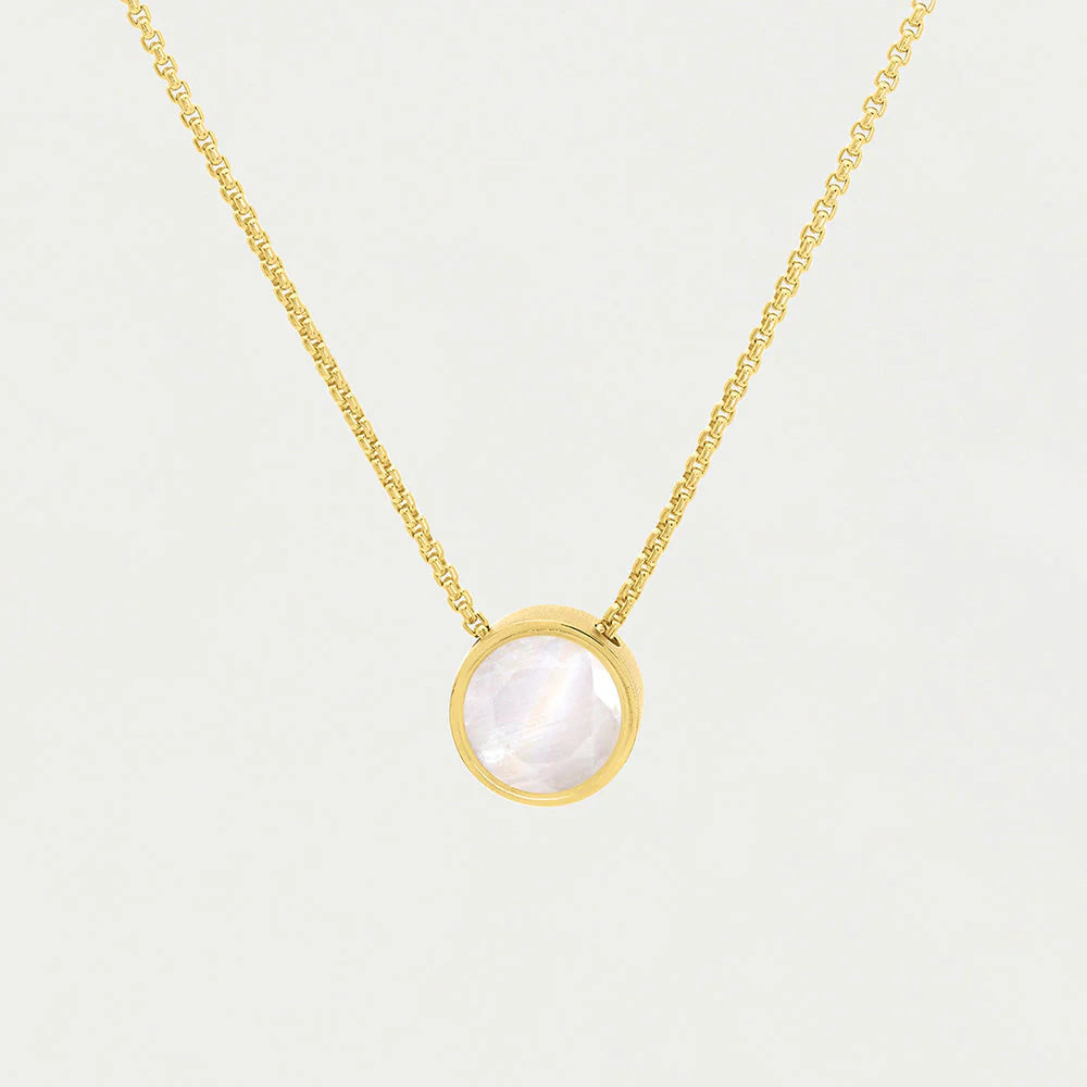 DEAN DAVIDSON Signature Midi Pendant | Gold/Moonstone LEO BOUTIQUE