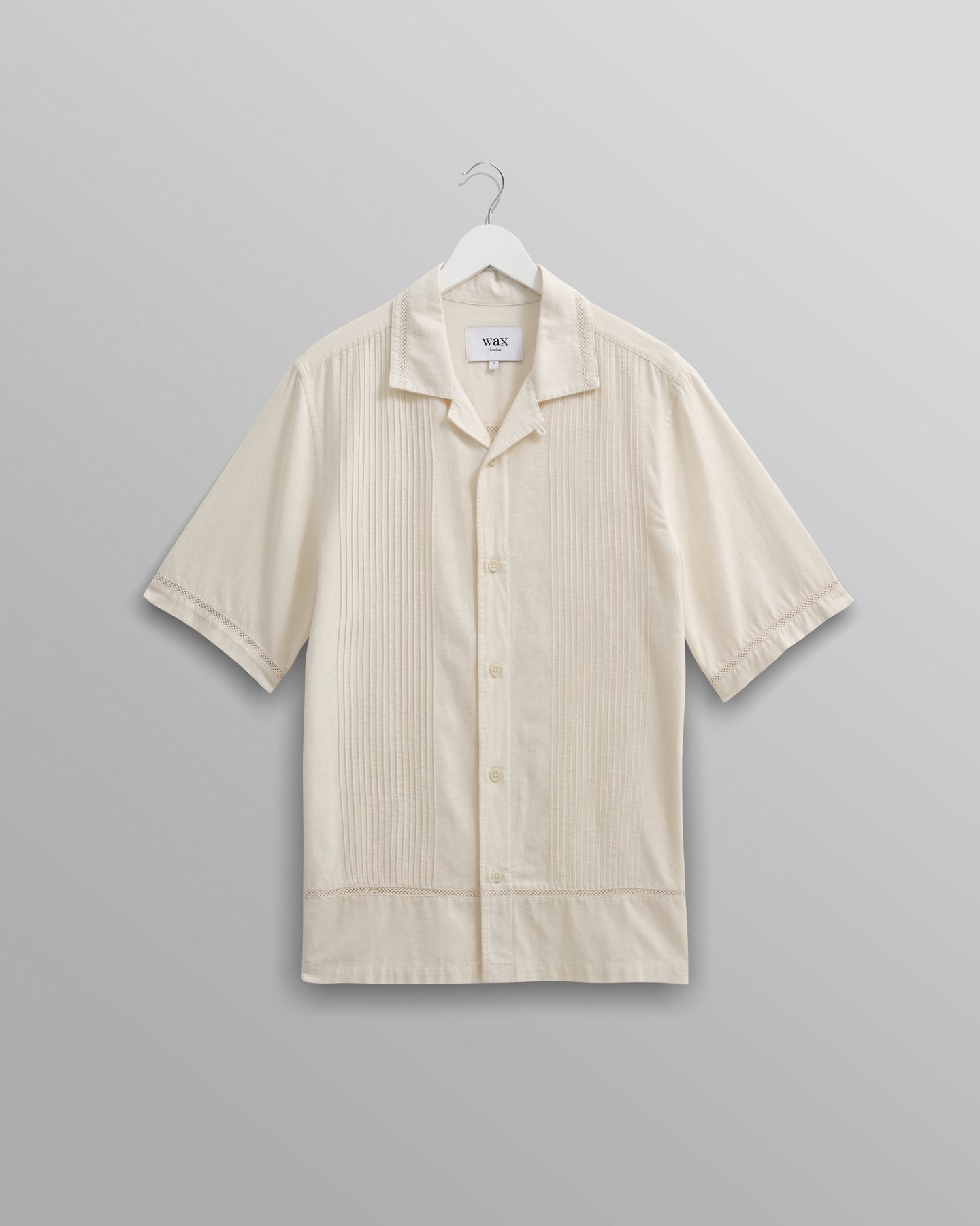 Wax London Newton Shirt | White LEO BOUTIQUE