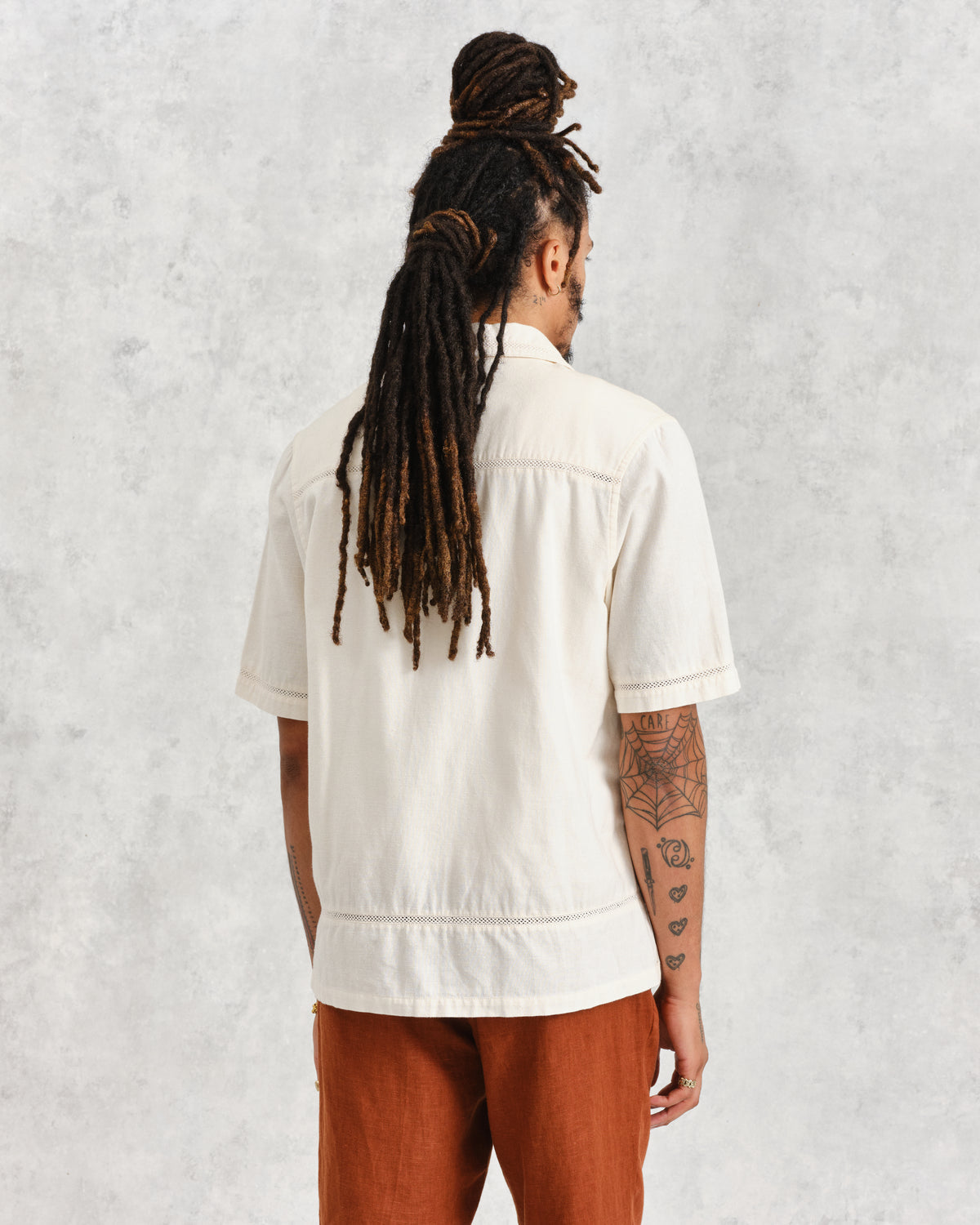 Wax London Newton Shirt | White LEO BOUTIQUE