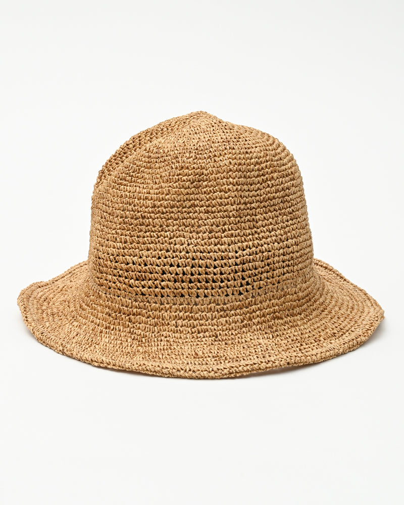 STILL BY HAND Paper Crochet Hat | Natural LEO BOUTIQUE