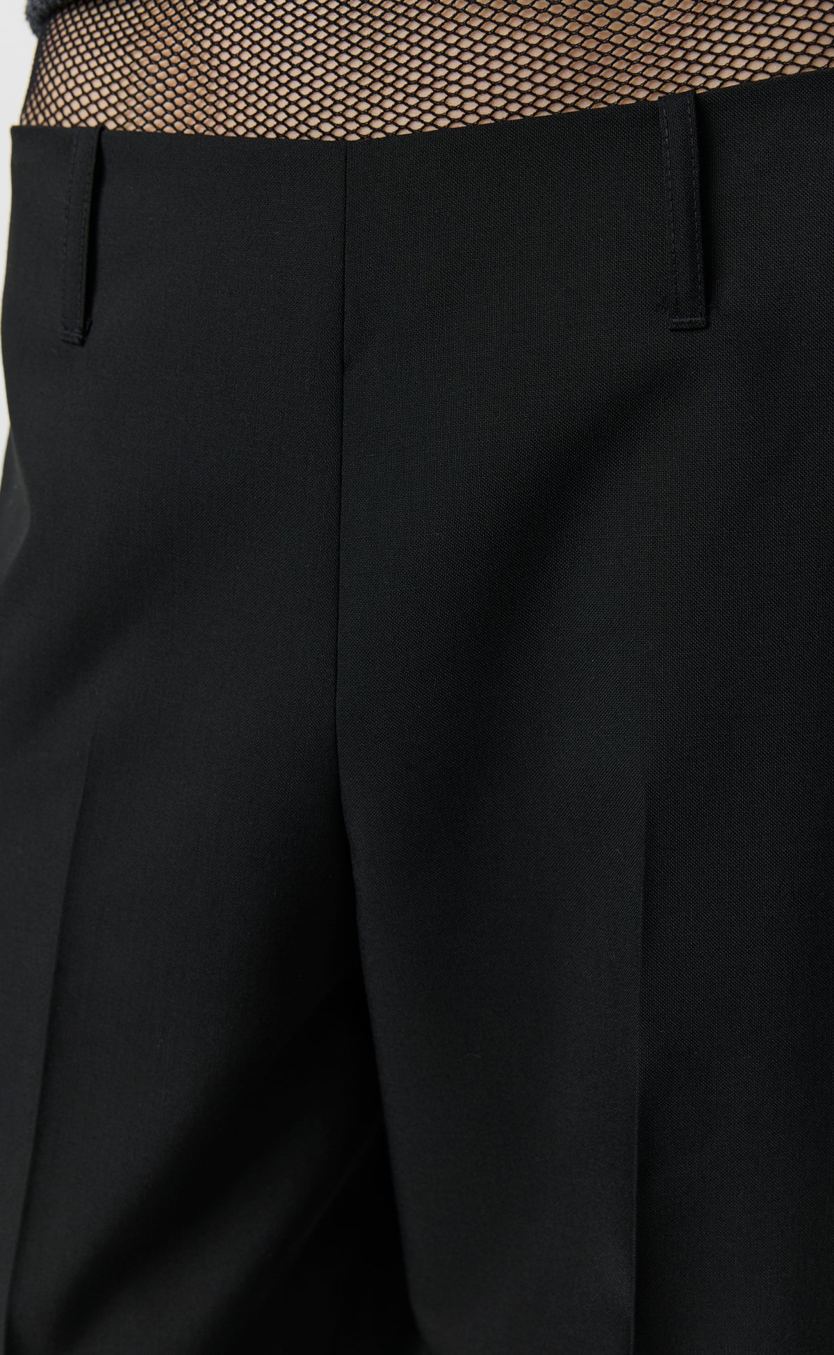 MFPEN New Taper Trouser | Black Dry Wool LEO BOUTIQUE