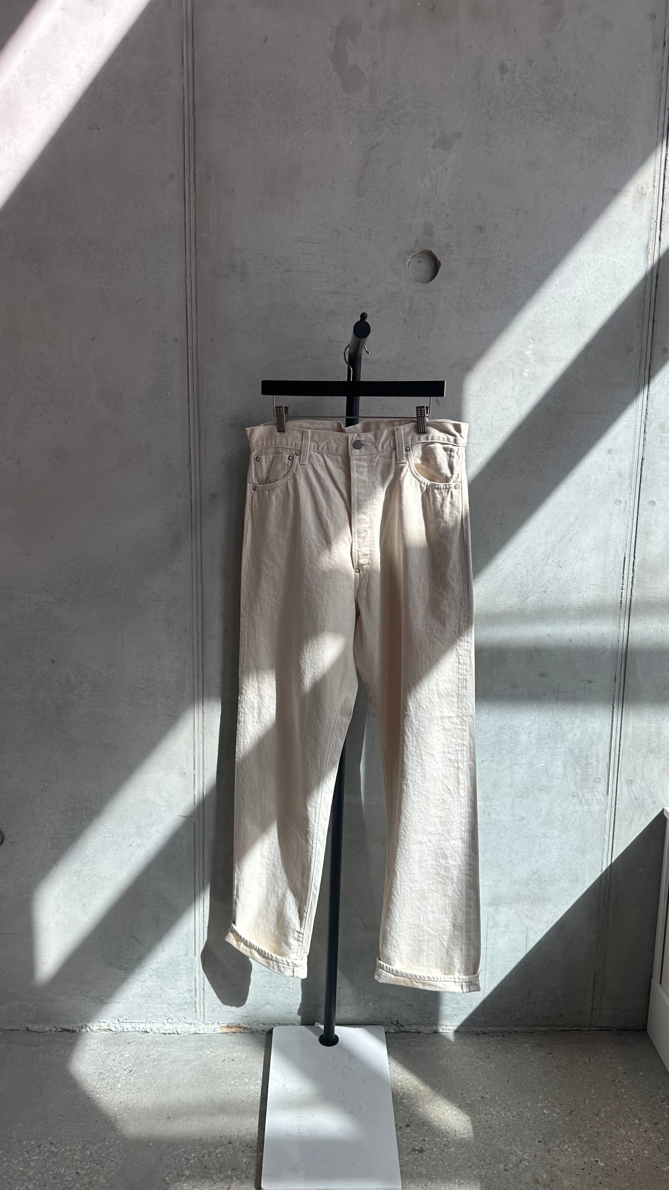 ORSLOW Grand Dad's Fit Kinari | Ecru LEO BOUTIQUE – Leo Boutique