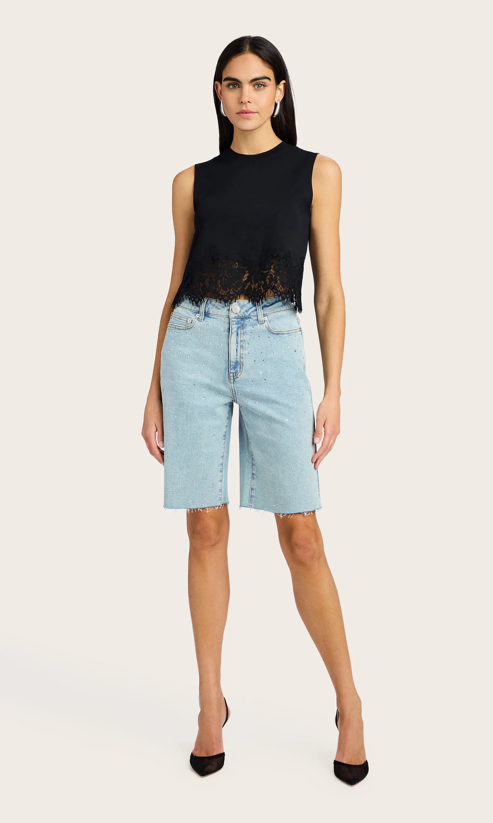 LEO BOUTIQUE Palani Lace Combo Top | Black GENERATION LOVE