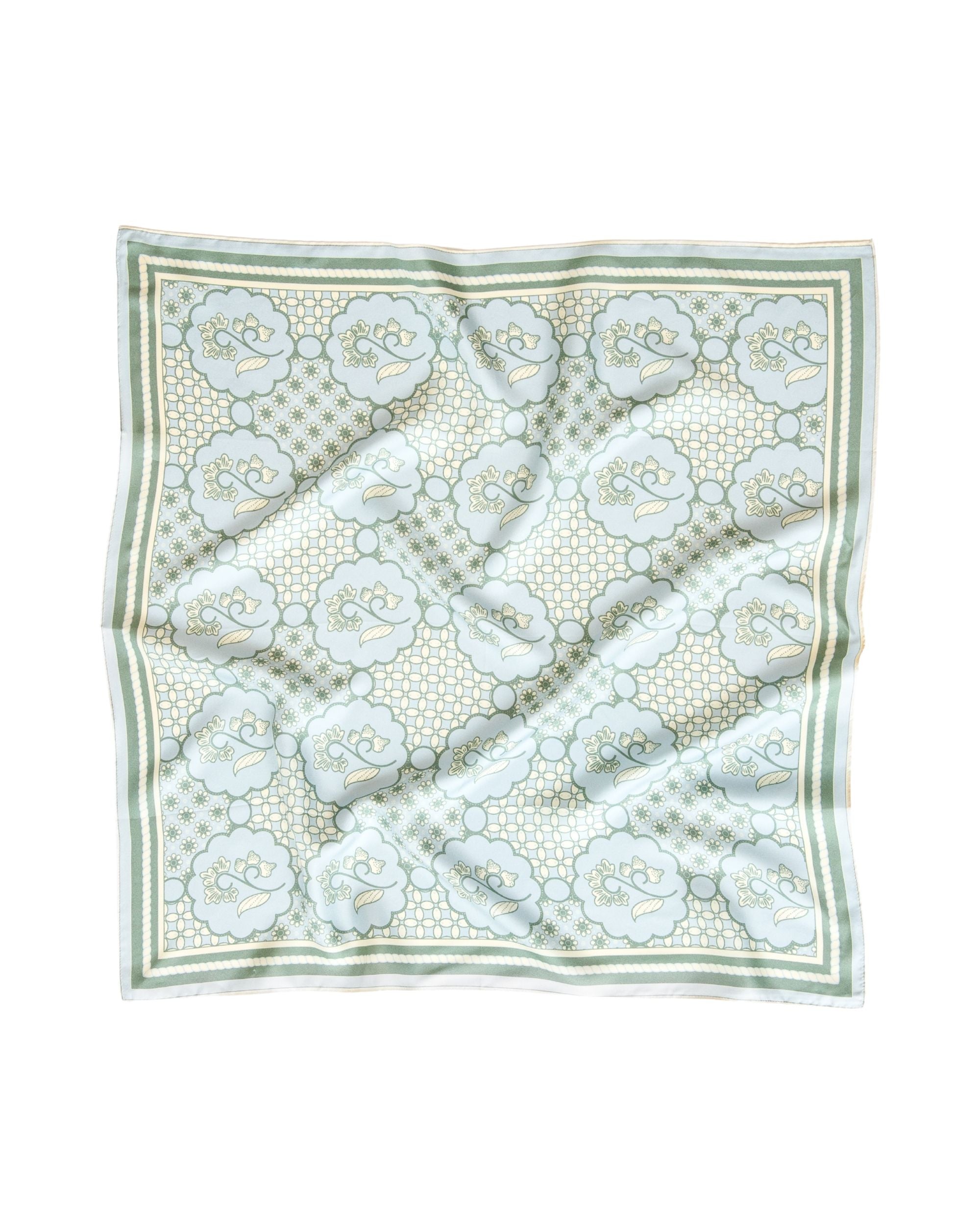 LEO BOUTIQUE Adeline Printed Scarf | Mint Multi PALM PALM