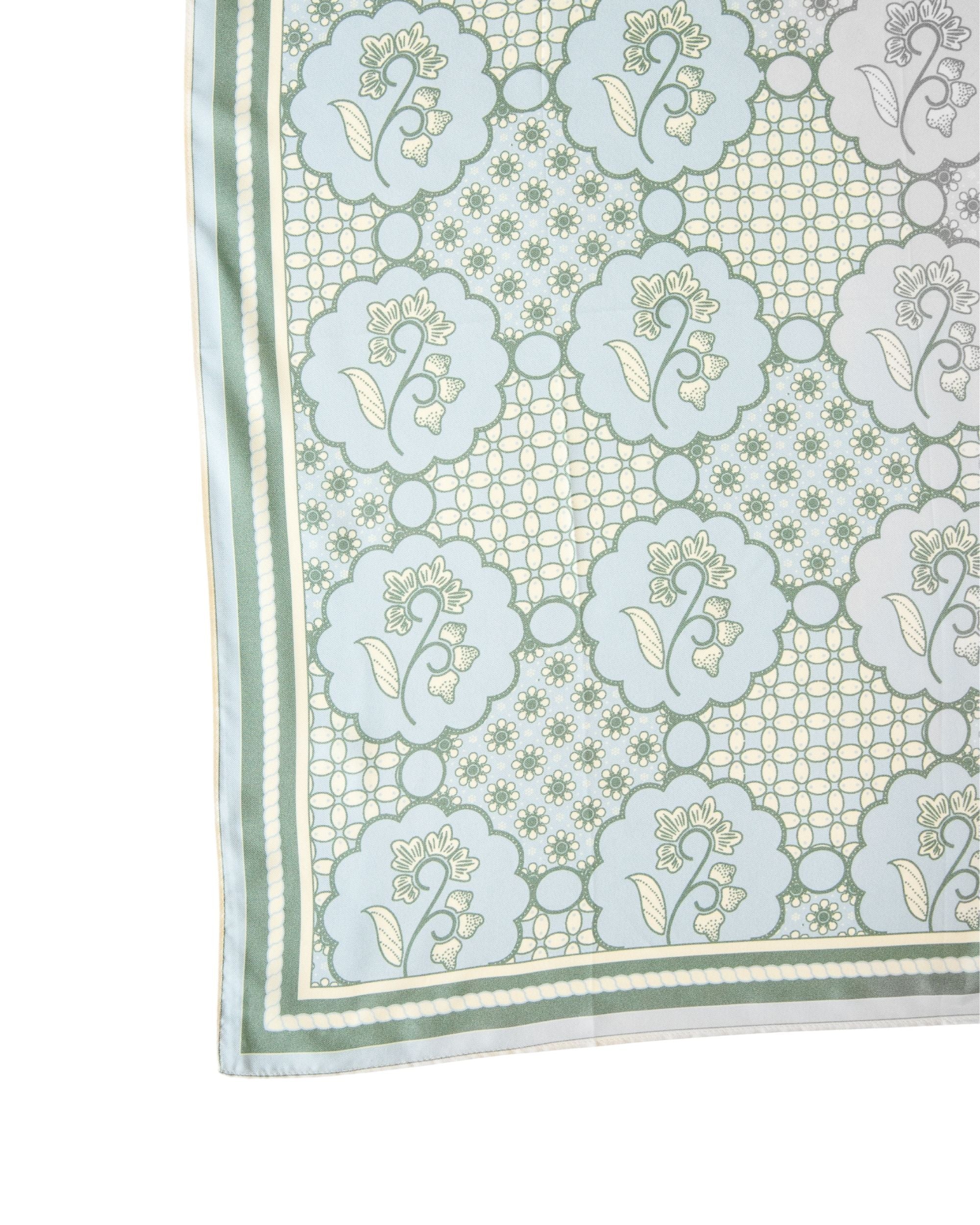 LEO BOUTIQUE Adeline Printed Scarf | Mint Multi PALM PALM