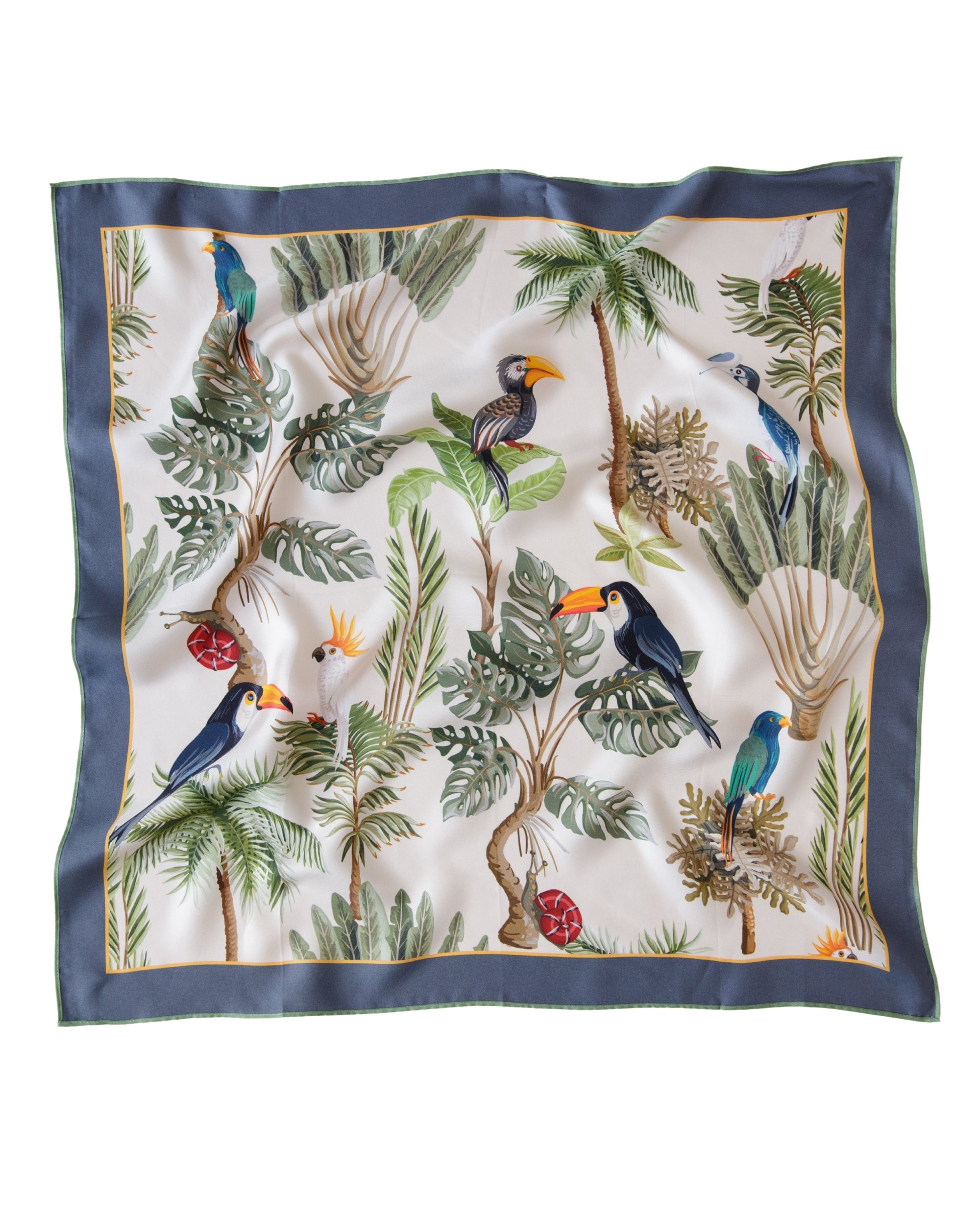 LEO BOUTIQUE Alissa Printed Scarf | Natural Multi PALM PALM