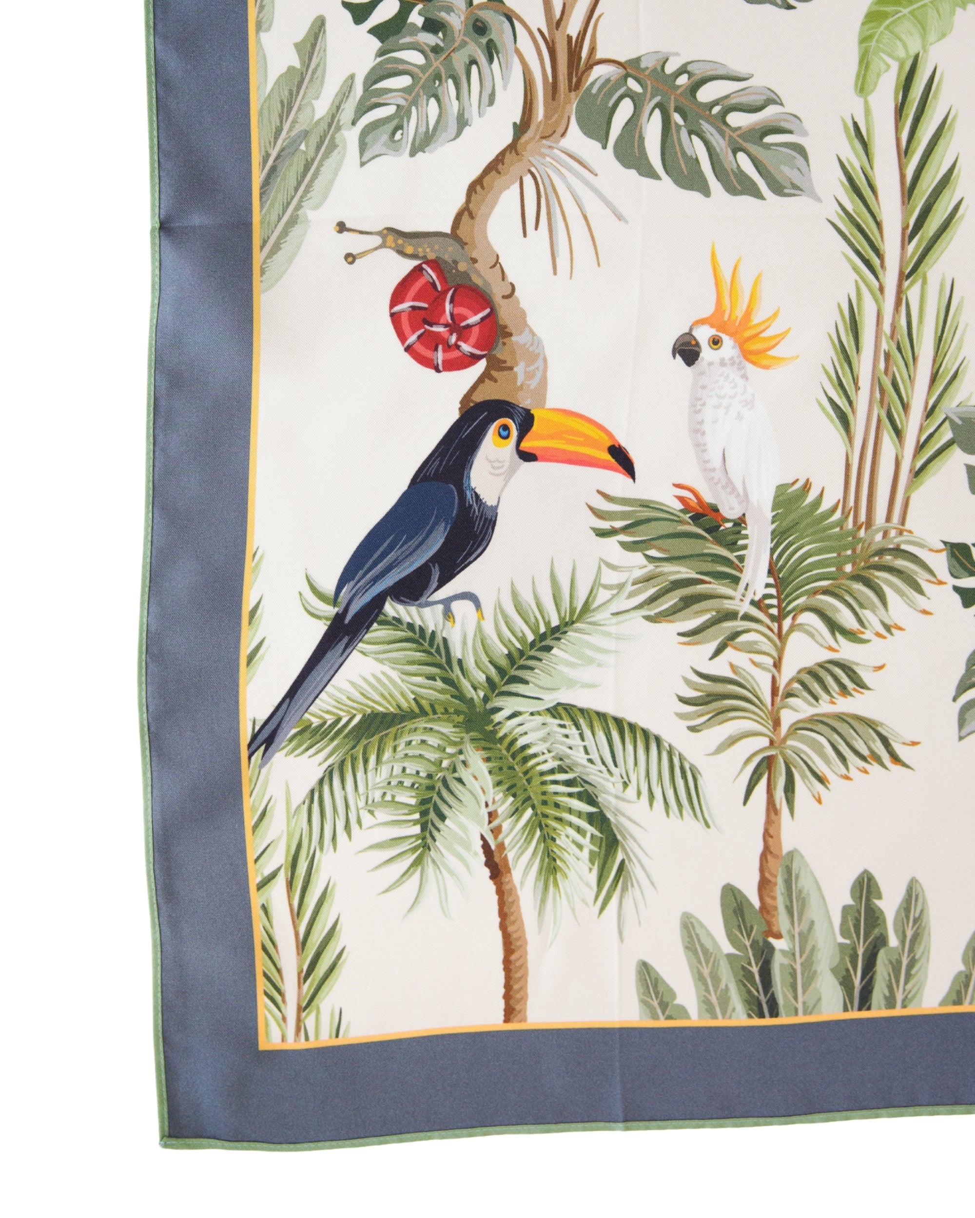 LEO BOUTIQUE Alissa Printed Scarf | Natural Multi PALM PALM