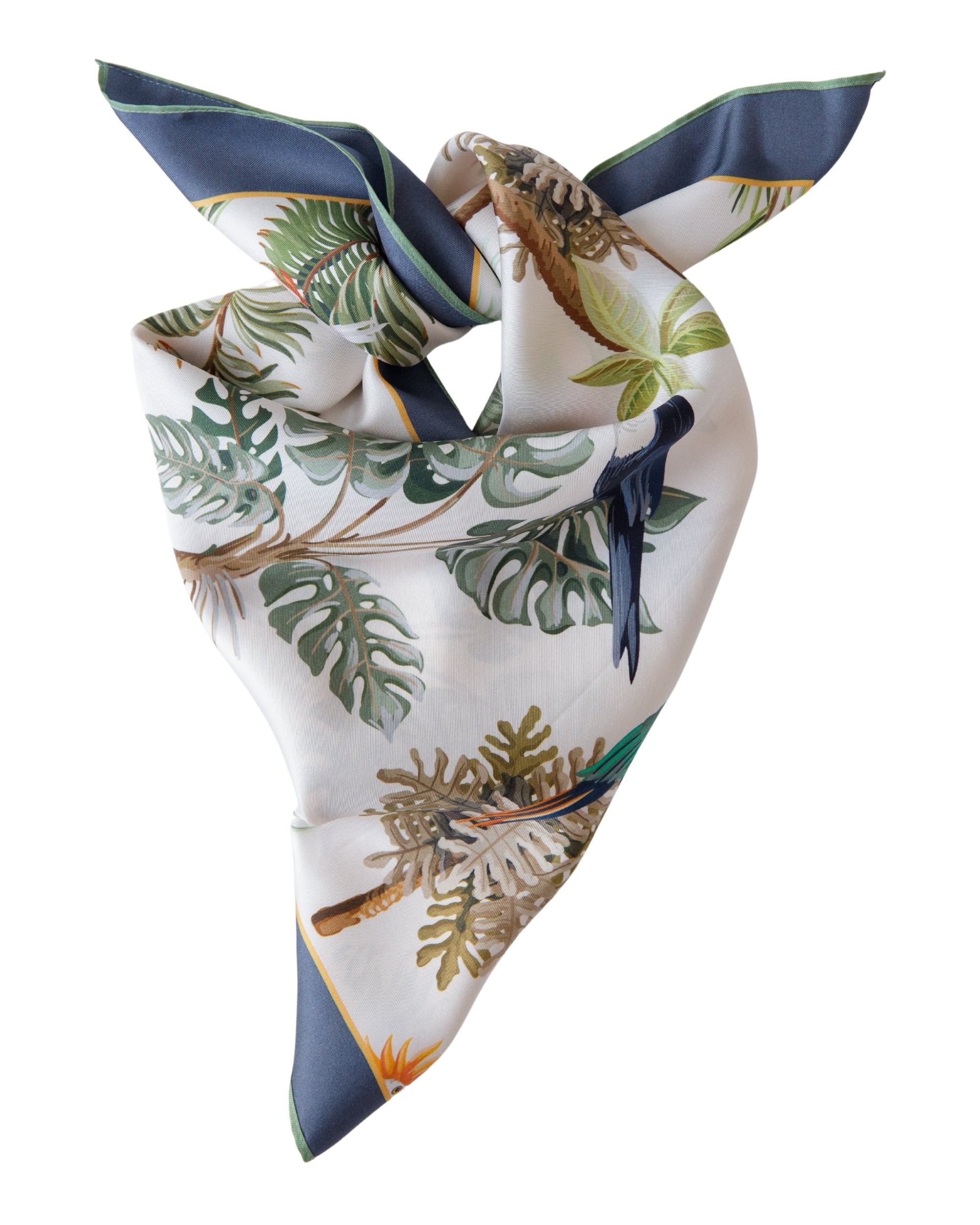 LEO BOUTIQUE Alissa Printed Scarf | Natural Multi PALM PALM