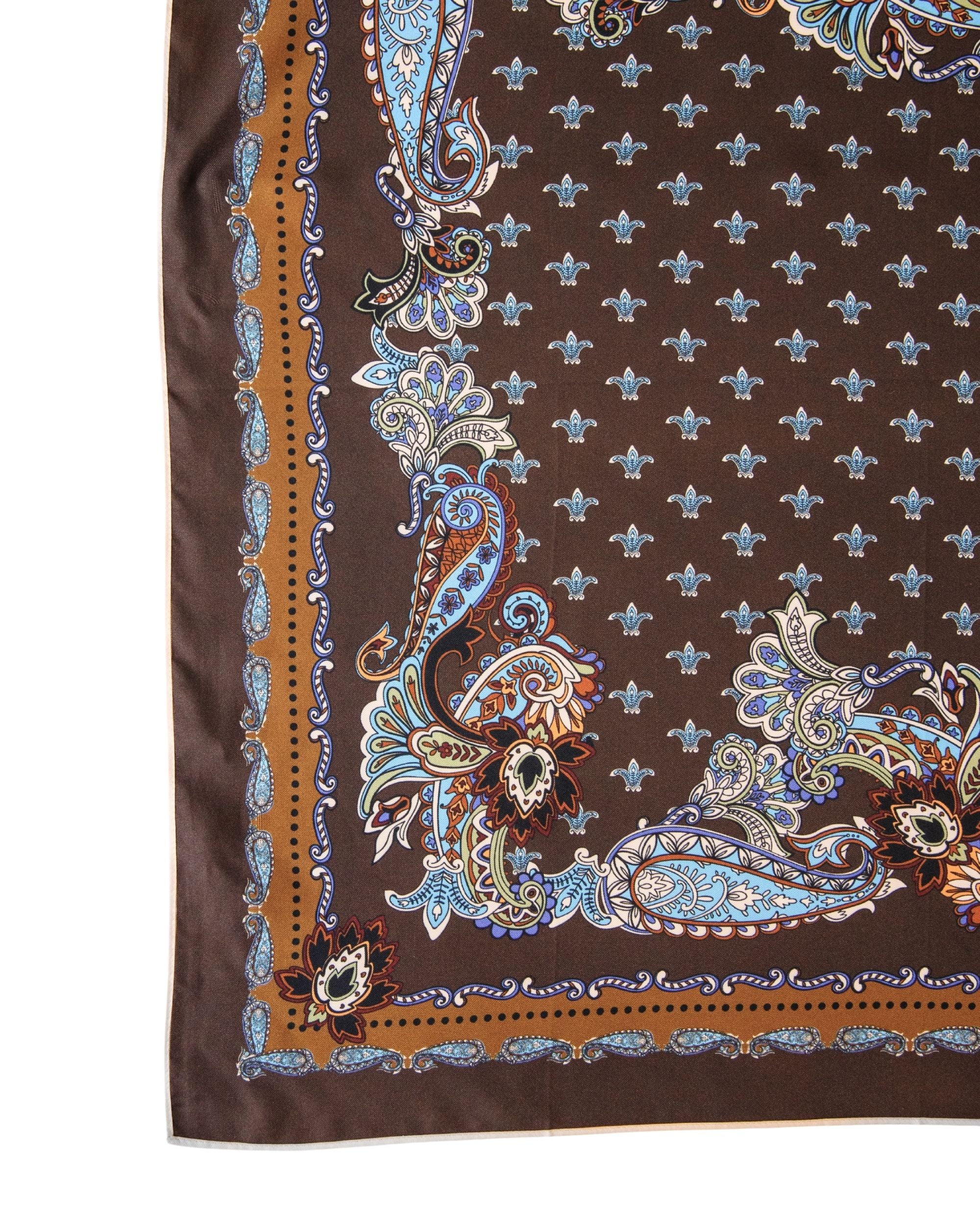 LEO BOUTIQUE Amy Printed Scarf | Brown Multi PALM PALM