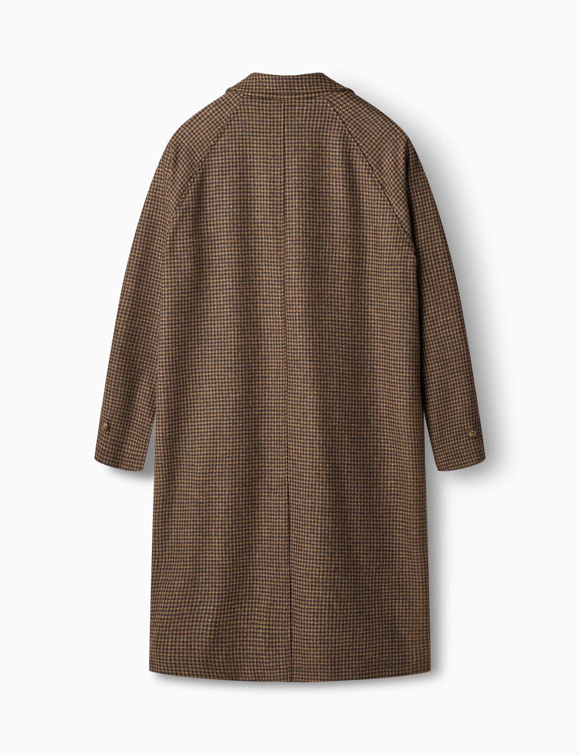 FORET Pine Wool Coat | Check LEO BOUTIQUE