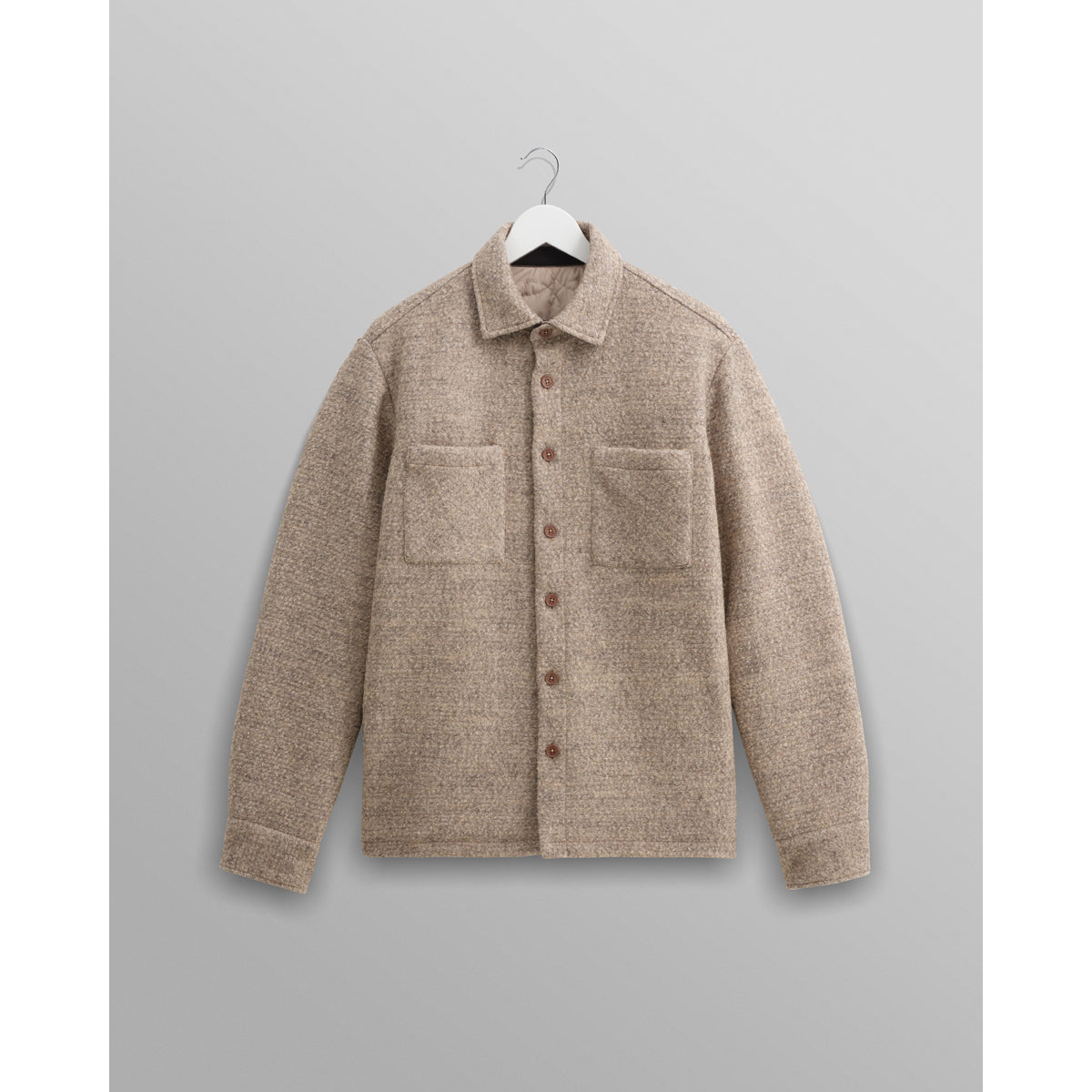 LEO BOUTIQUE Mount Overshirt Natural WAX LONDON