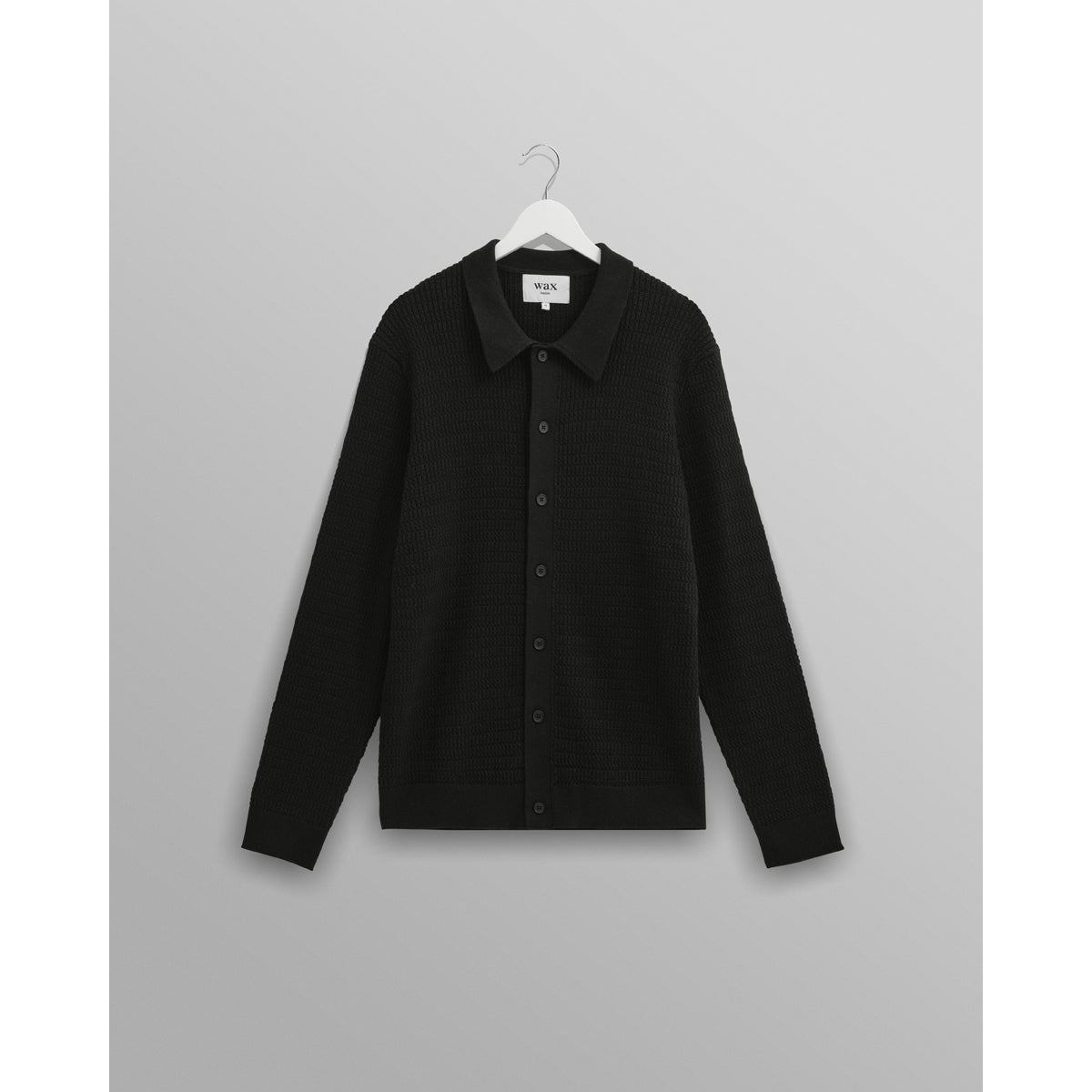 LEO BOUTIQUE Tristan L/S Shirt Black WAX LONDON